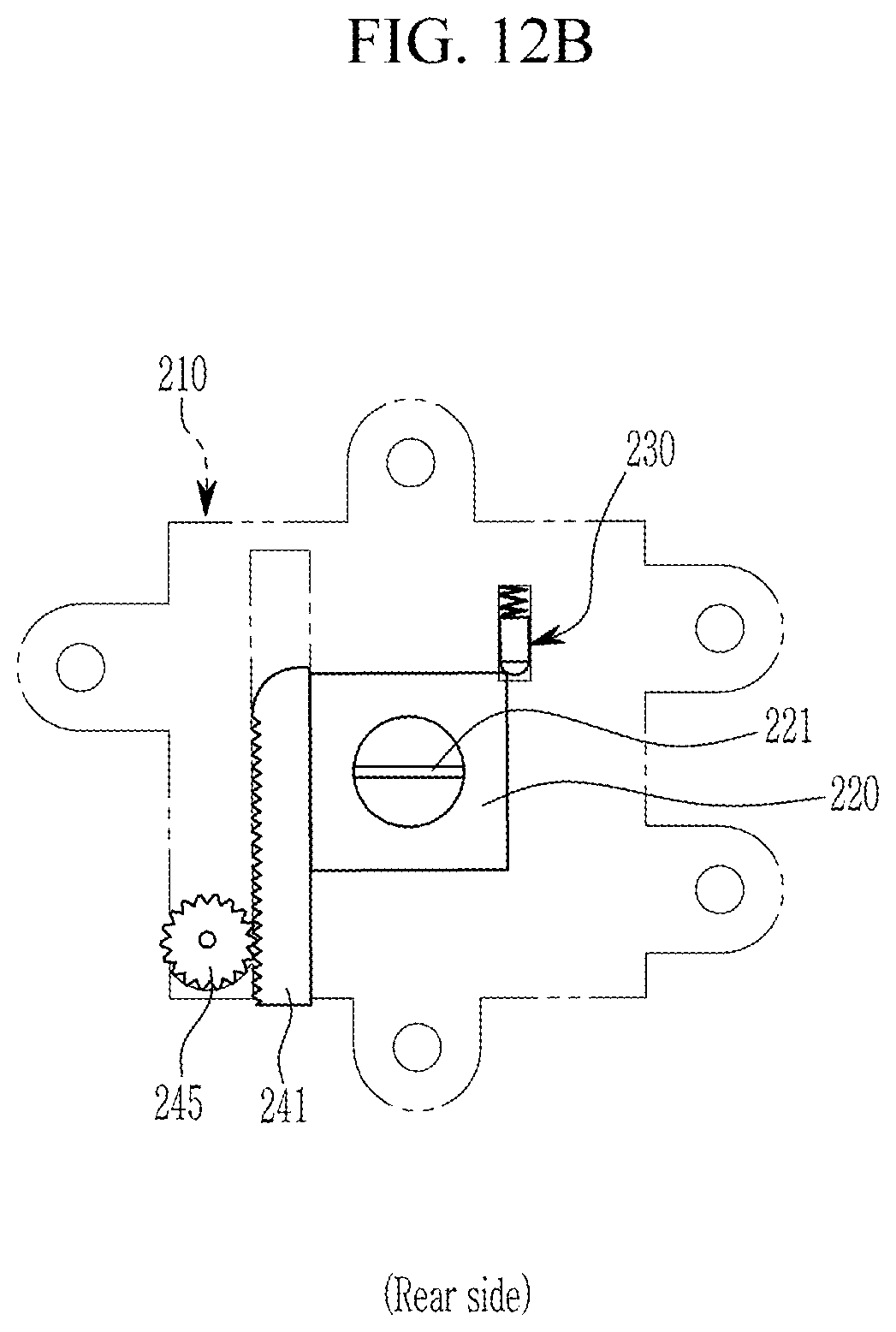 Patent US11772530 Figure 13 – Vehicle seat for mounting child seat