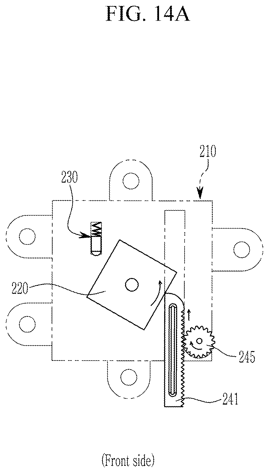 Patent US11772530 Figure 16 – Vehicle seat for mounting child seat