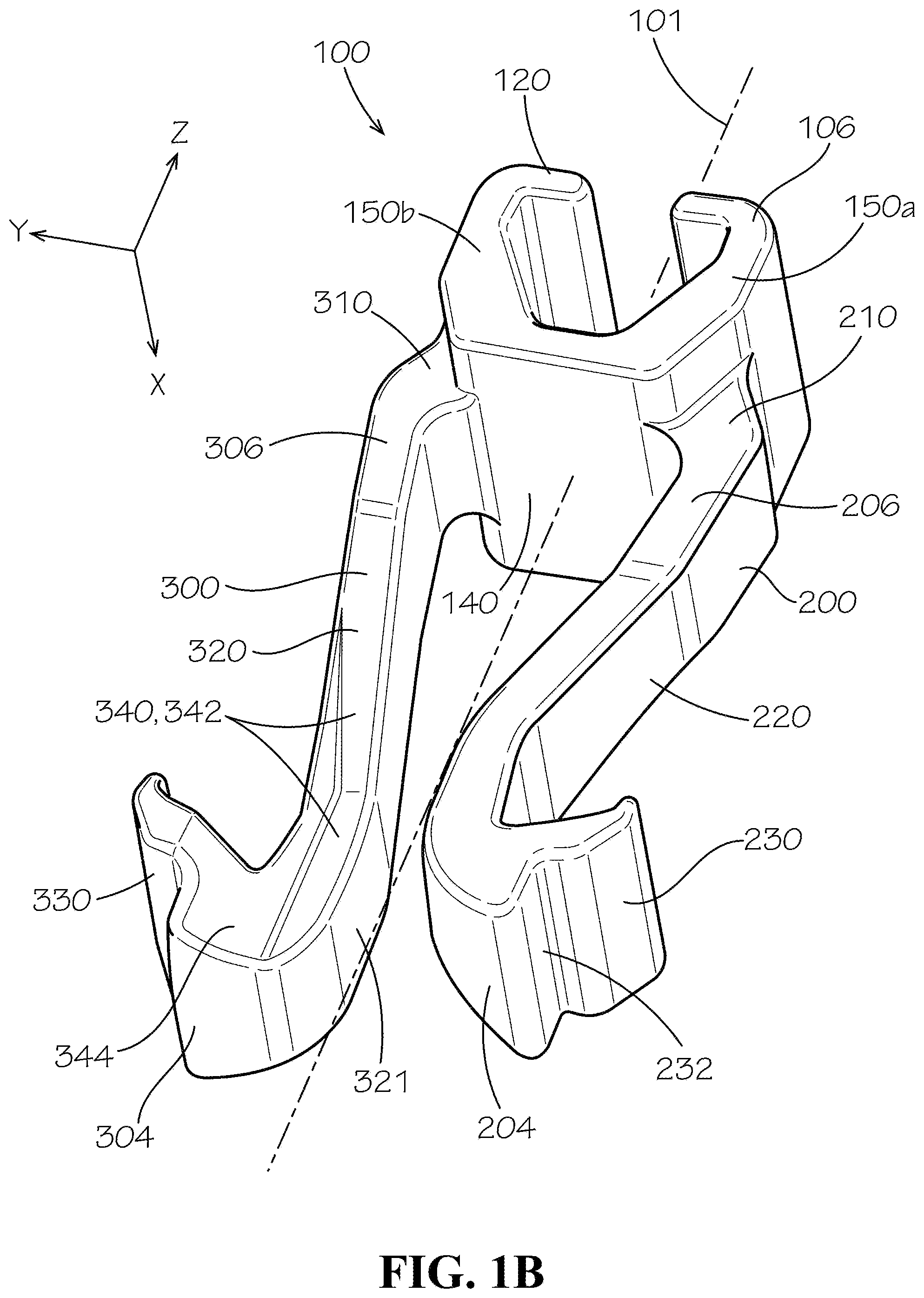 Patent US11772533 Figure 2 – Seat upholstery clip