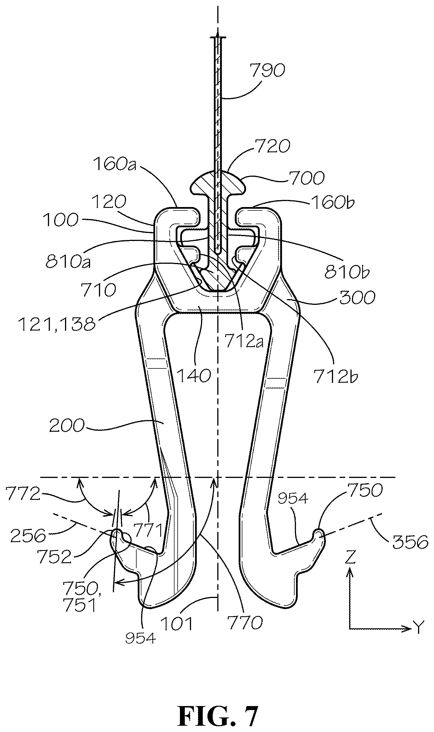 Patent US11772533 Figure 6 – Seat upholstery clip