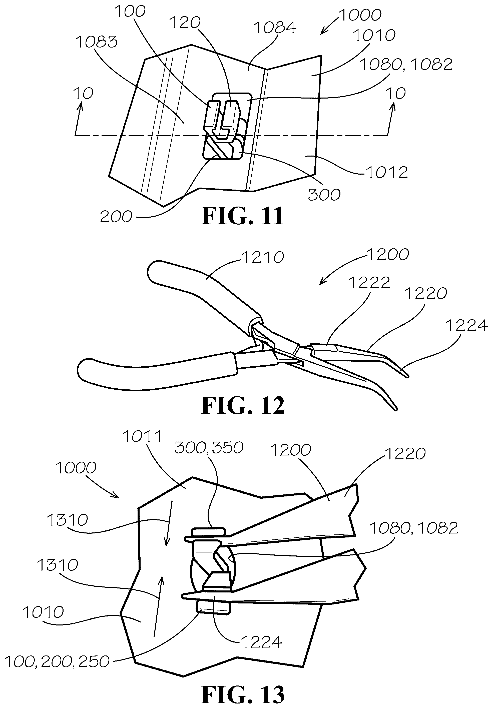 Patent US11772533 Figure 10 – Seat upholstery clip