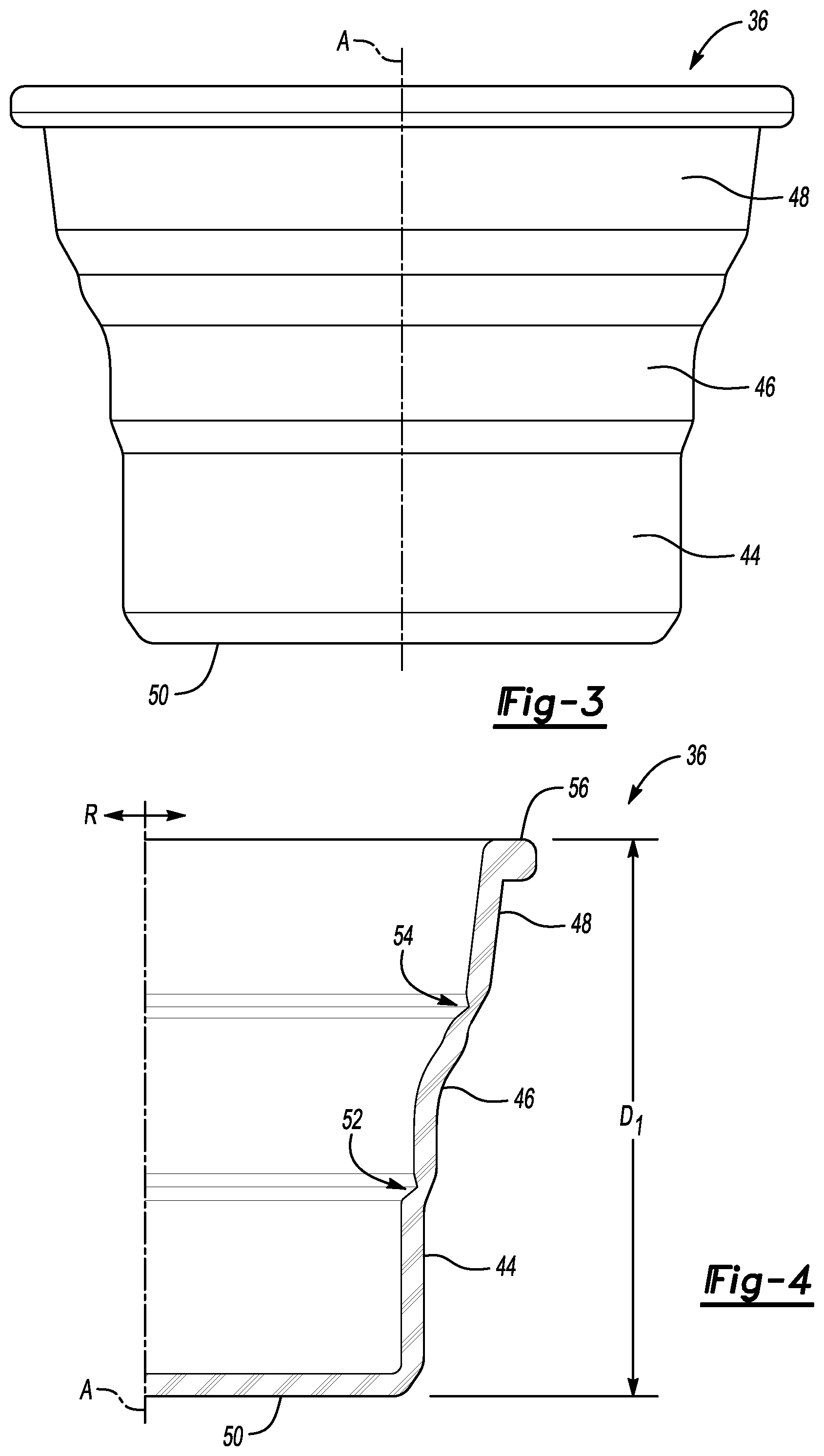 Patent US11772538 Figure 2 – Cup holder assembly with expandable cup support
