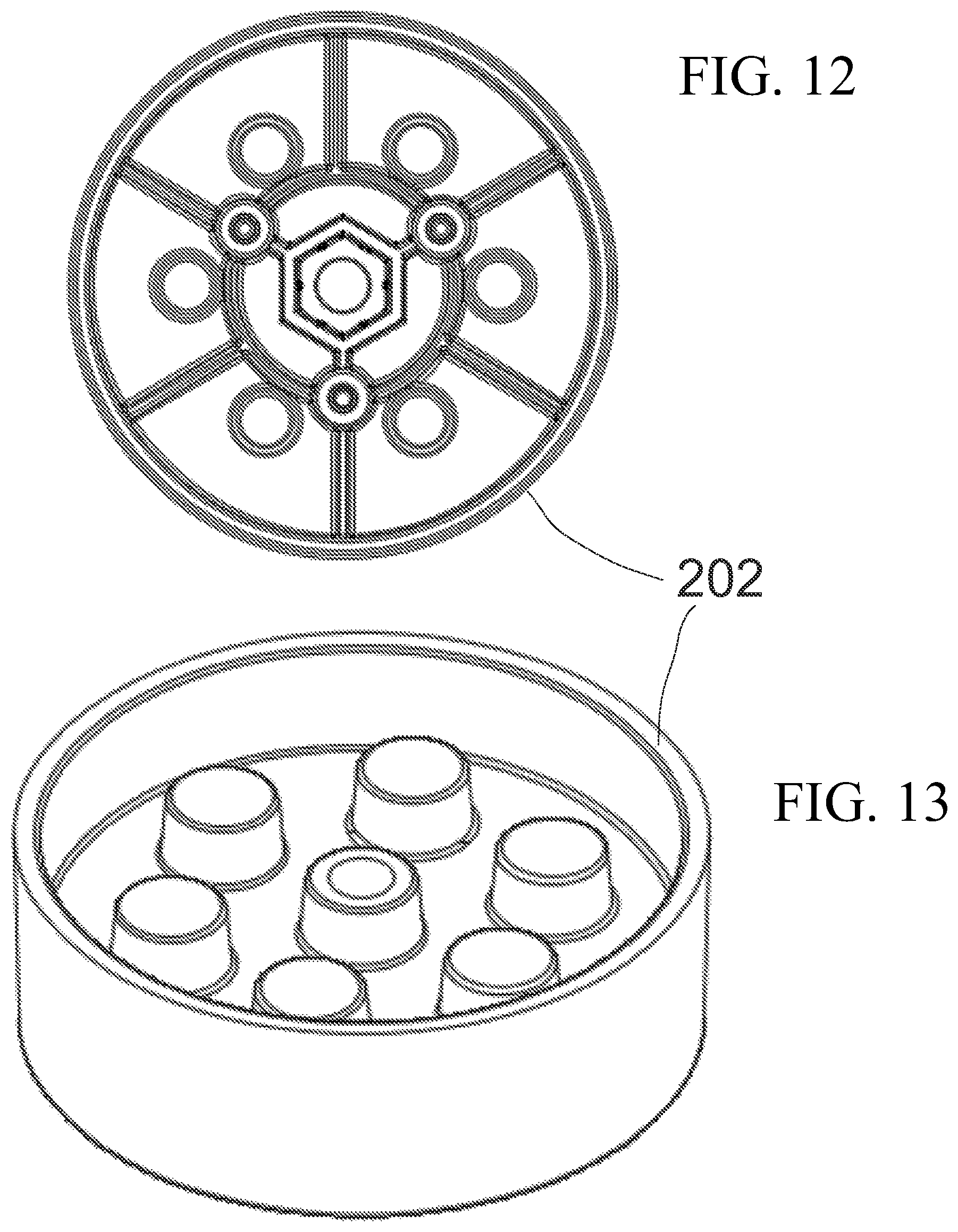 Patent US11772539 Figure 8 – Cupholder and adapter for large containers during vehicle use