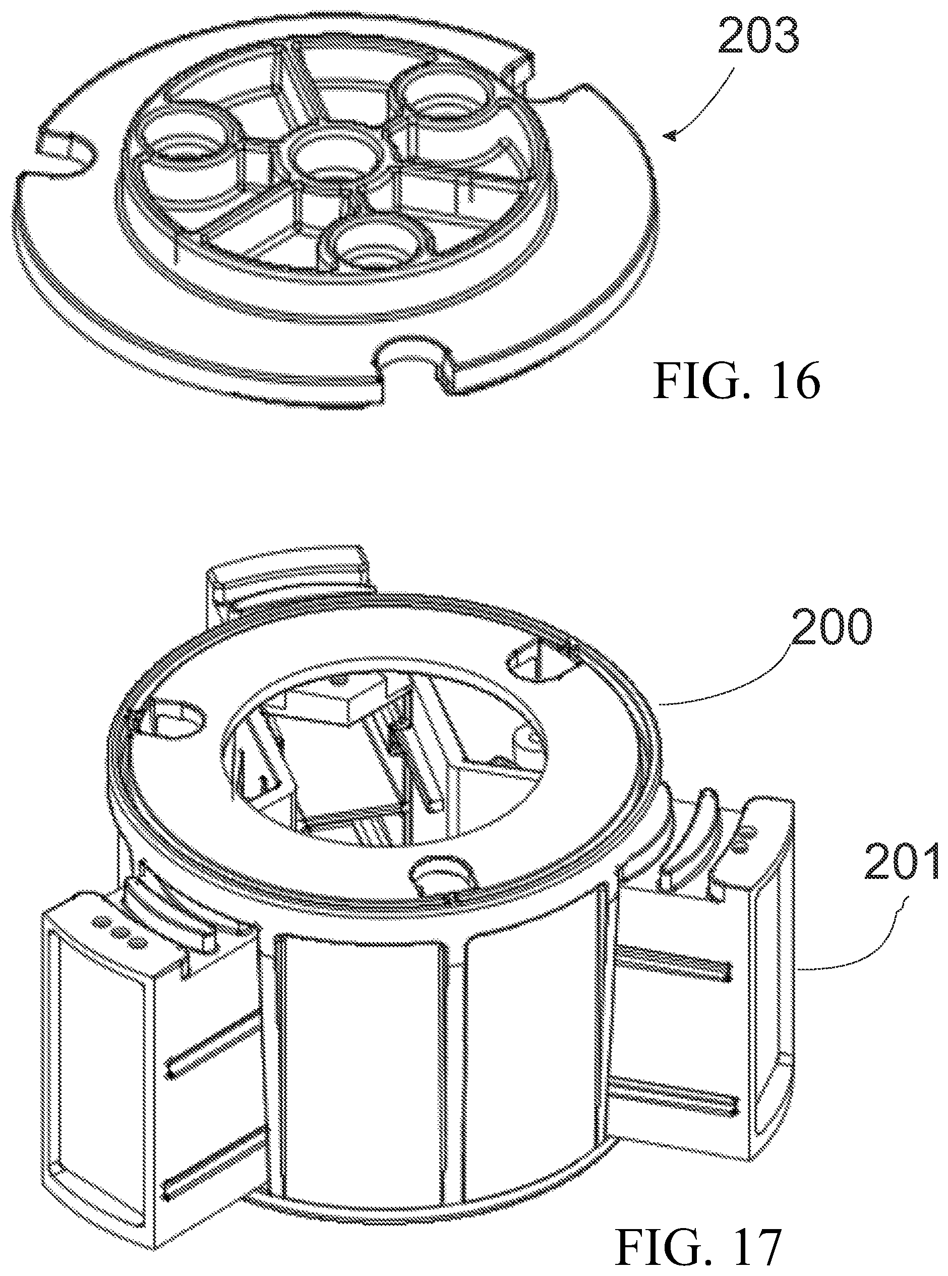Patent US11772539 Figure 10 – Cupholder and adapter for large containers during vehicle use