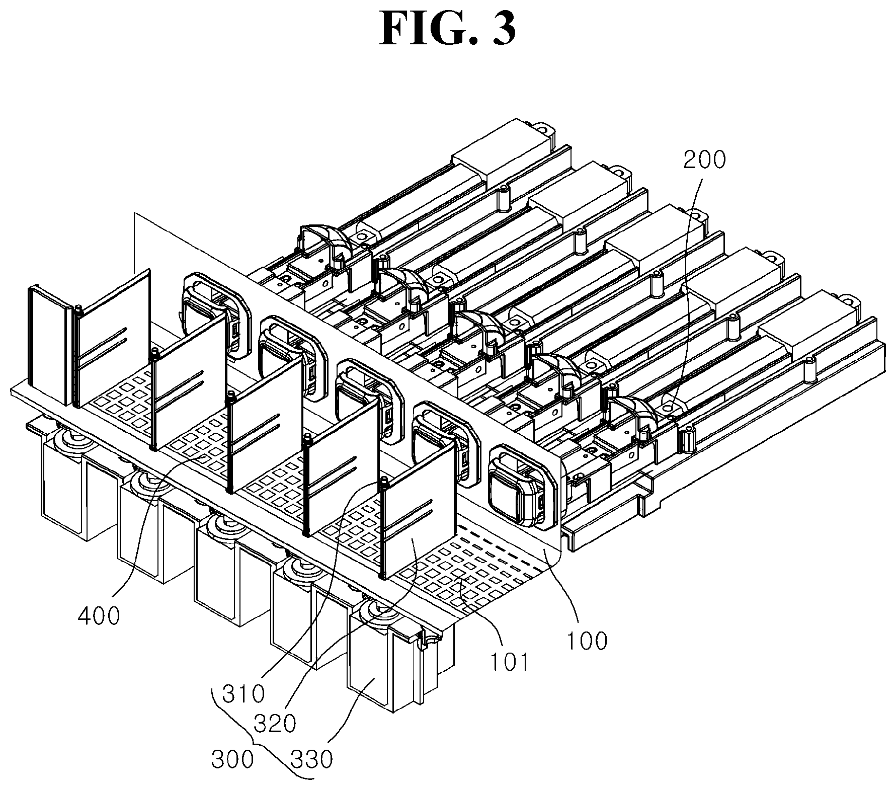 Patent US11772543 Figure 3 – Lighting apparatus for vehicle and control method thereof
