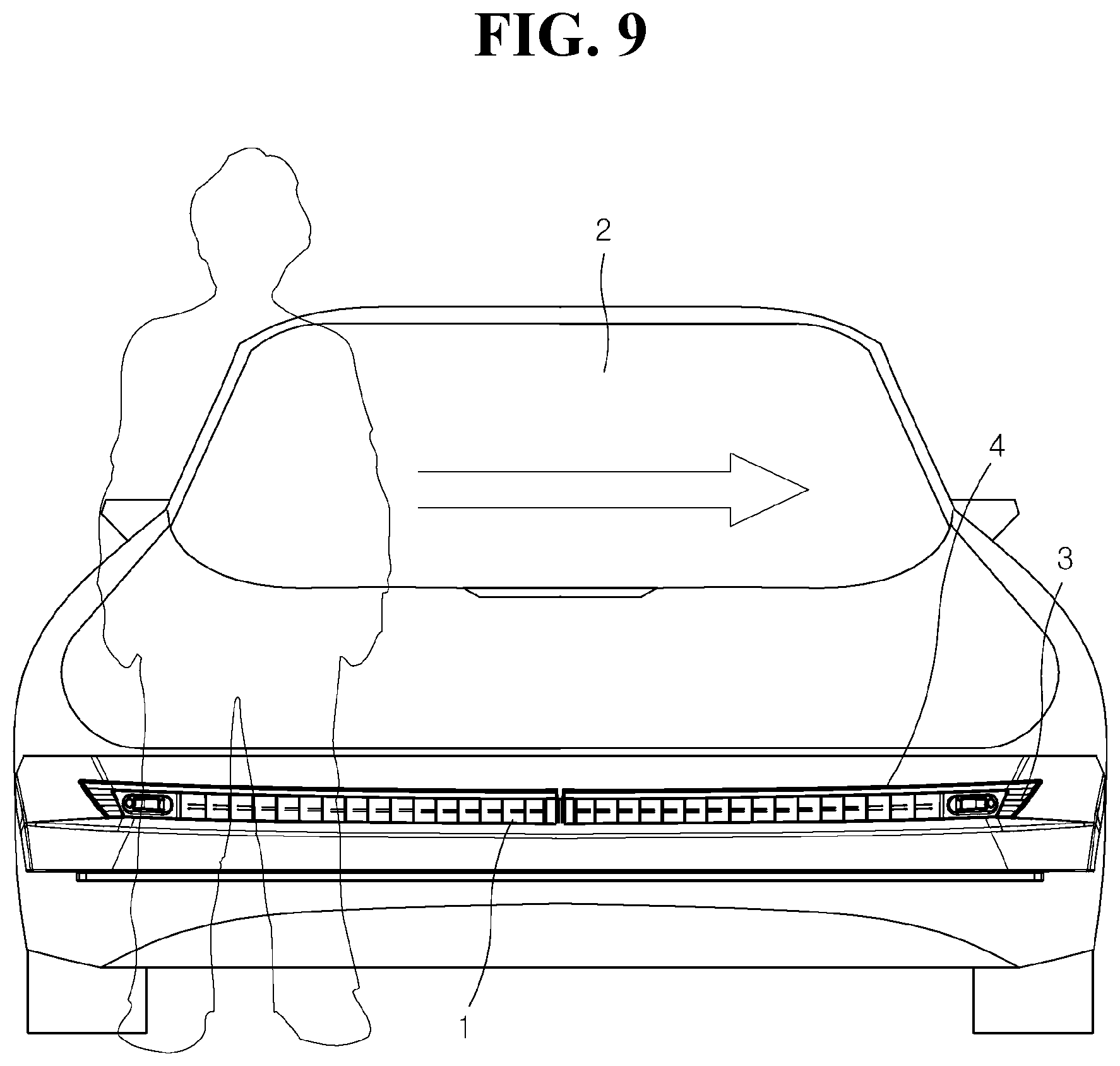 Patent US11772543 Figure 10 – Lighting apparatus for vehicle and control method thereof