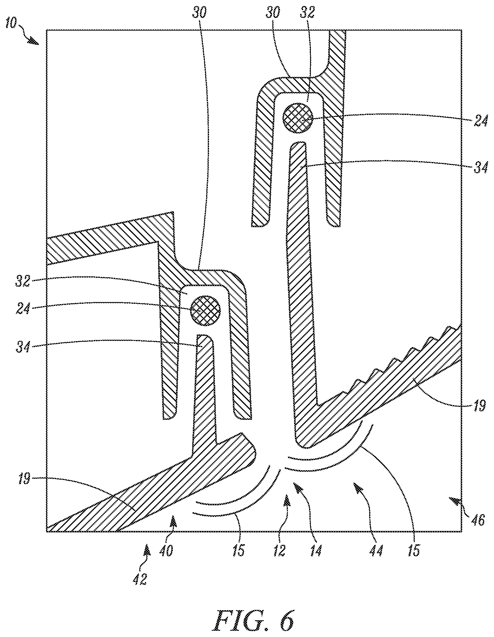 Patent US11772546 Figure 5 – Edge lighting for a continuous illumination appearance