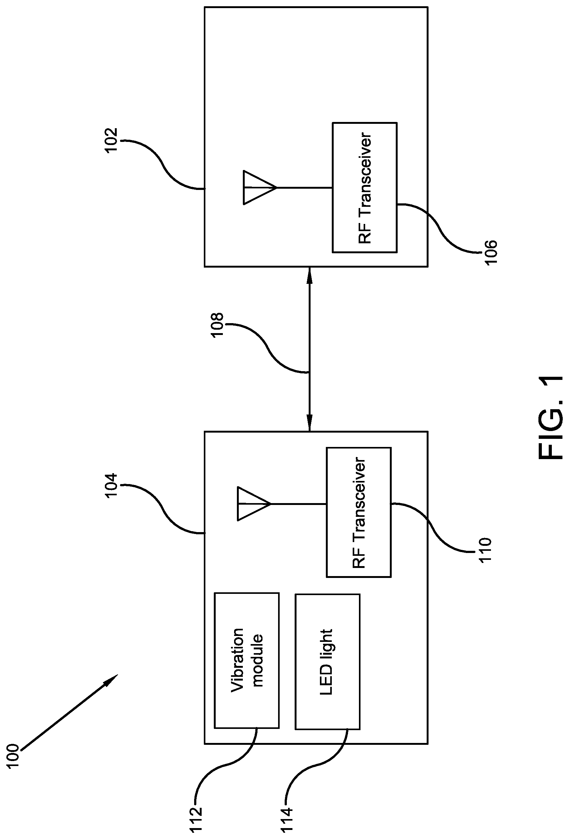 Patent US11772549 Figure 1 – Remote-control device and method for locating a parked vehicle