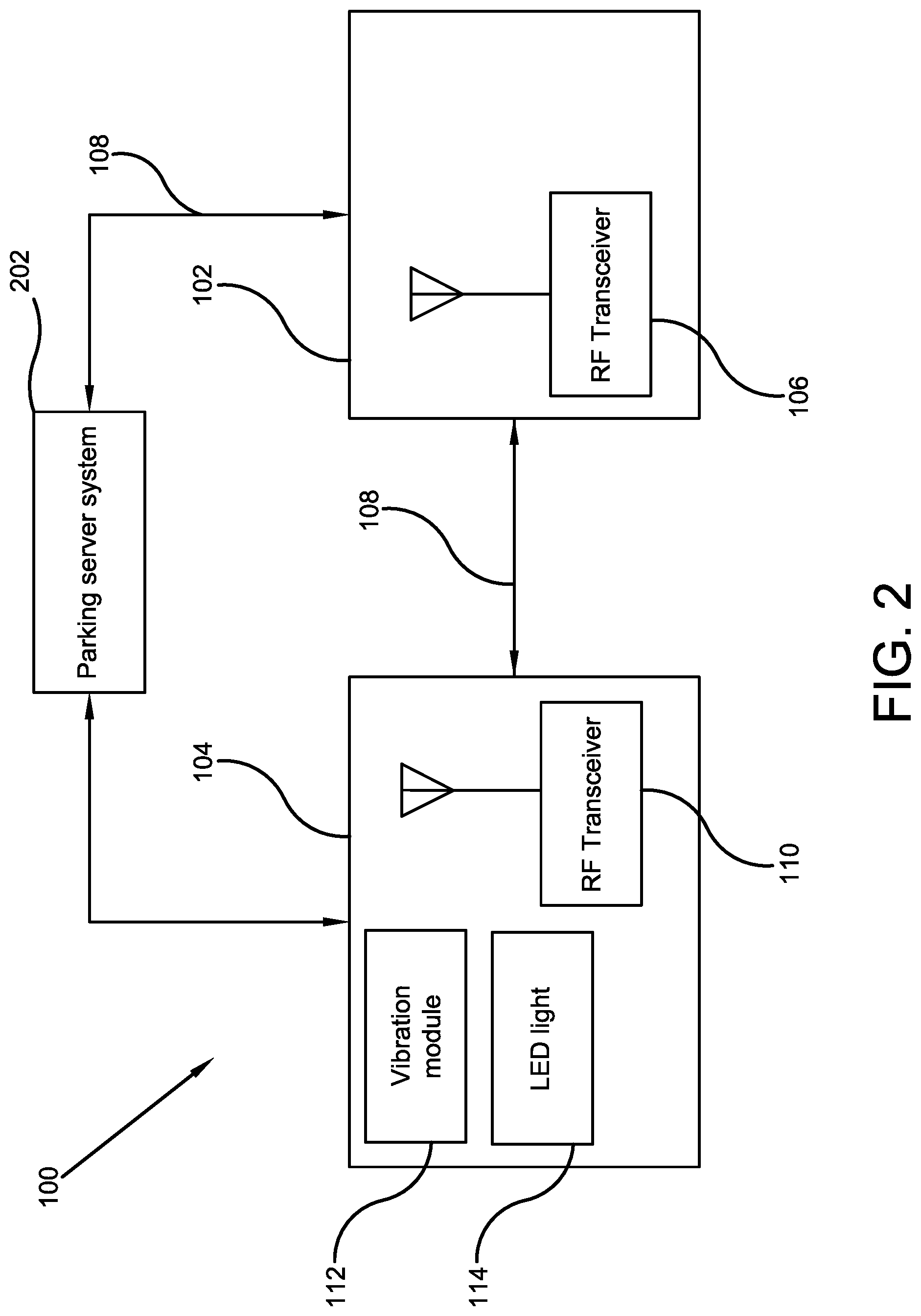 Patent US11772549 Figure 2 – Remote-control device and method for locating a parked vehicle
