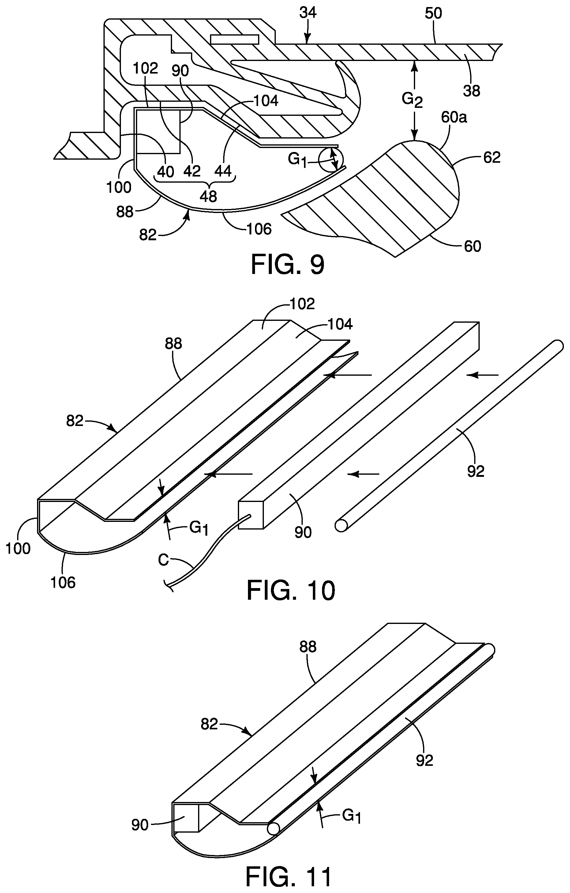 Patent US11772552 Figure 5 – Vehicle interior lighting assembly