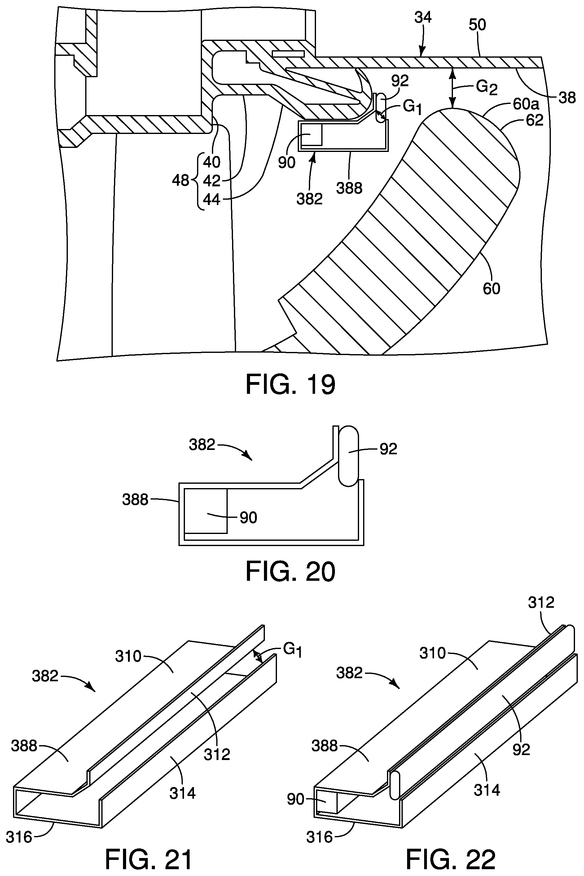 Patent US11772552 Figure 8 – Vehicle interior lighting assembly