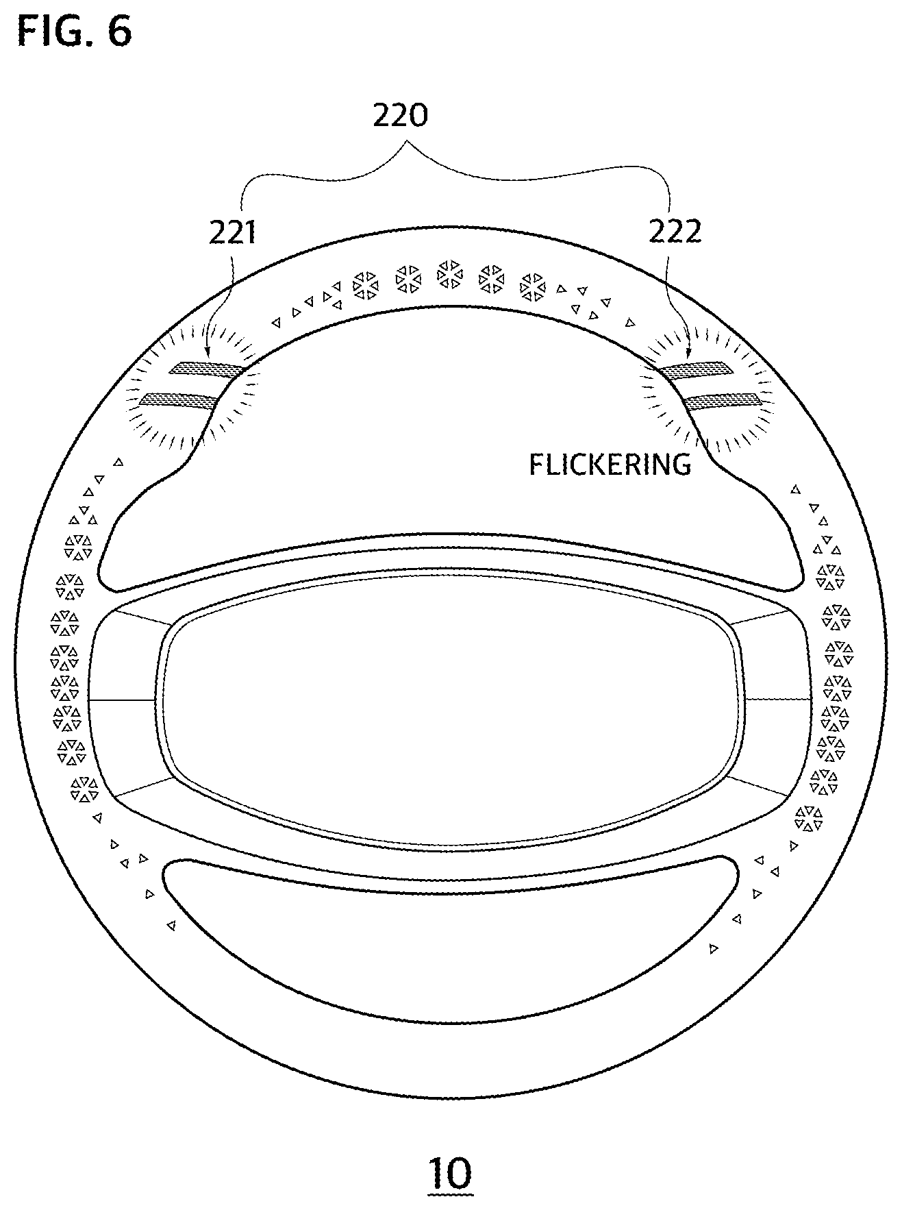Patent US11772553 Figure 6 – Steering wheel