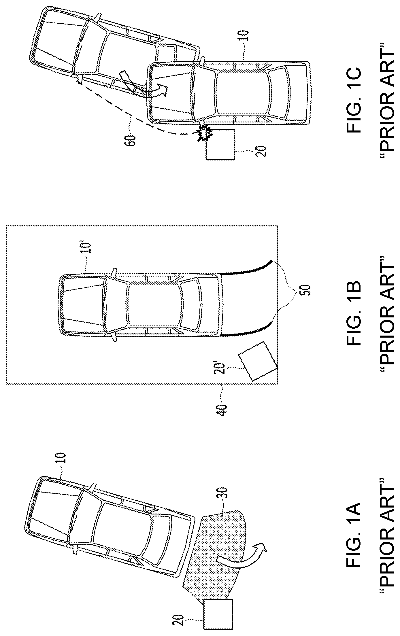 Patent US11772555 — Vehicle and method of providing surrounding information thereof — Figure 1