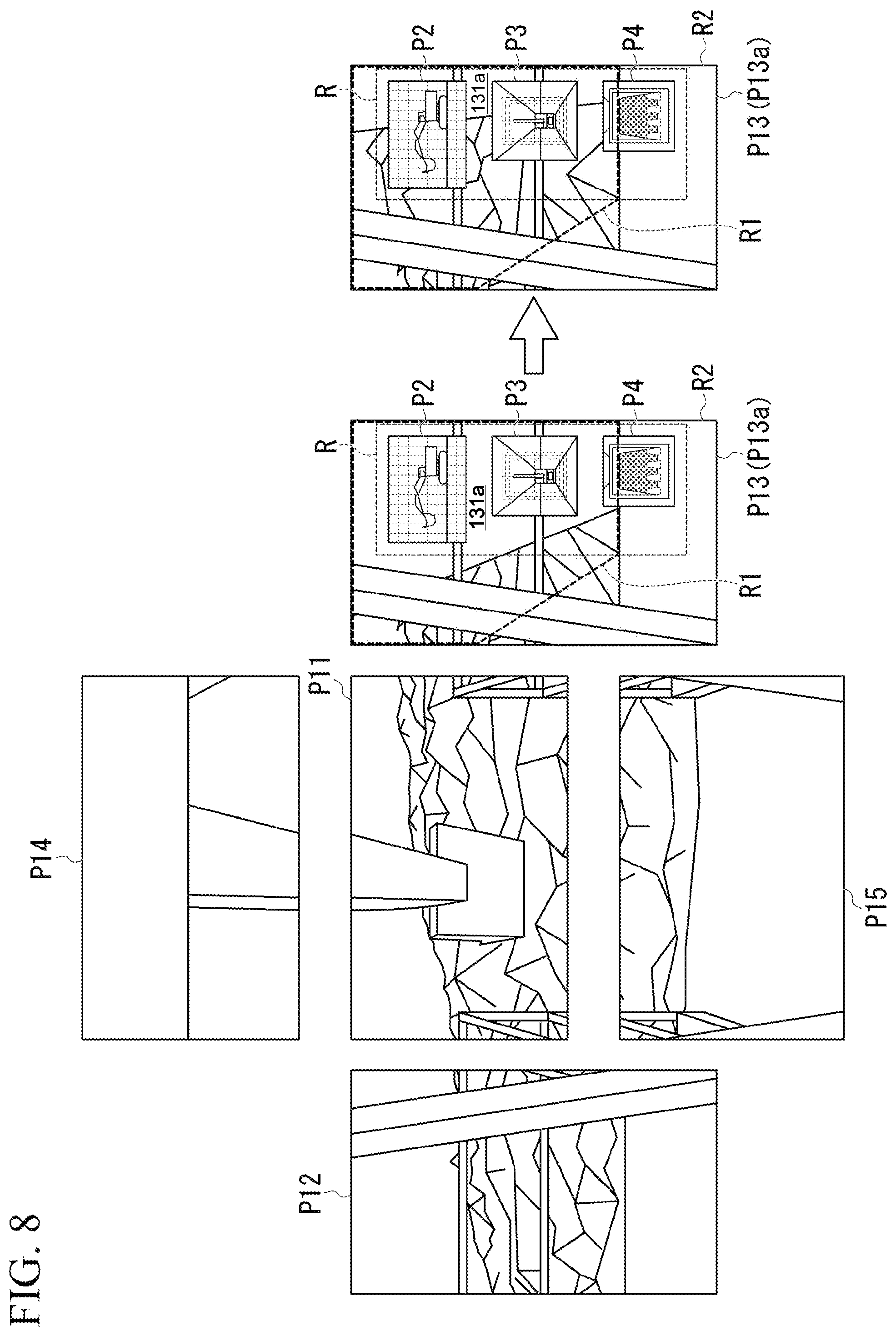 Patent US11772556 Figure 8 – Display control system and display control method