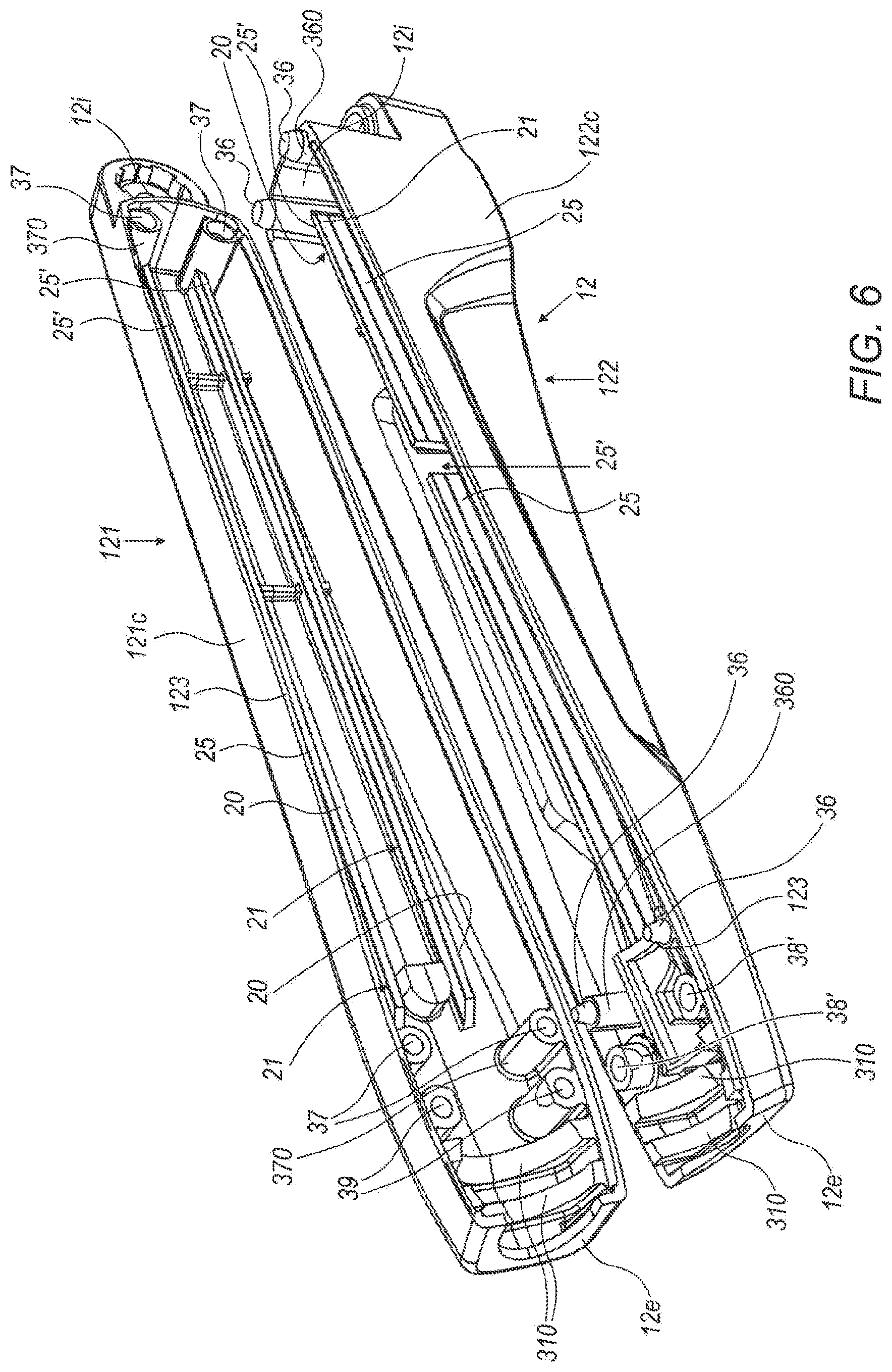 Patent US11772558 Figure 5 – Support for connecting a rear-view mirror to a corresponding vehicle