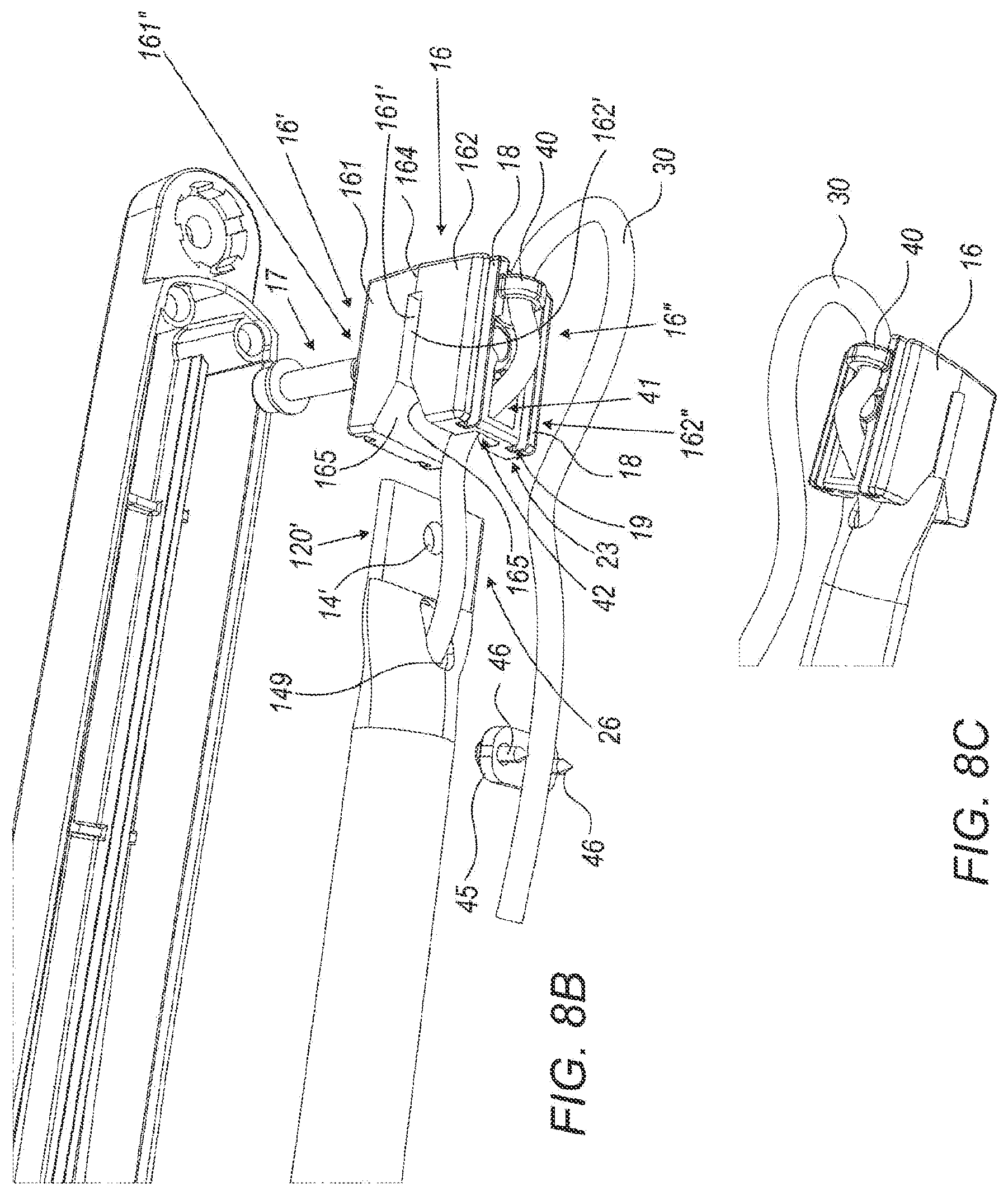 Patent US11772558 Figure 9 – Support for connecting a rear-view mirror to a corresponding vehicle