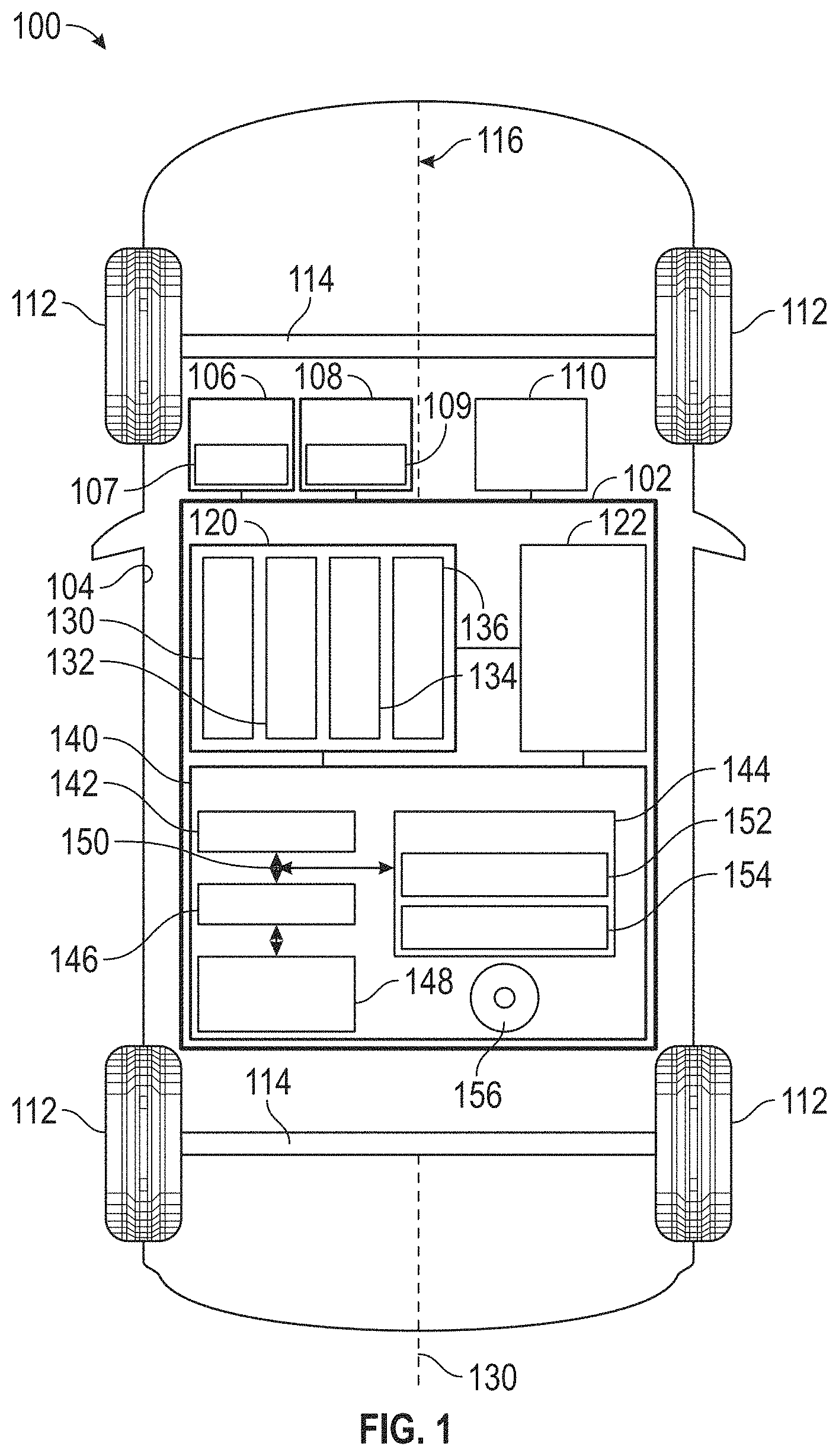 Patent US11772561 Figure 1 – Digital flashlight to help hitching and other maneuvers in dim environment