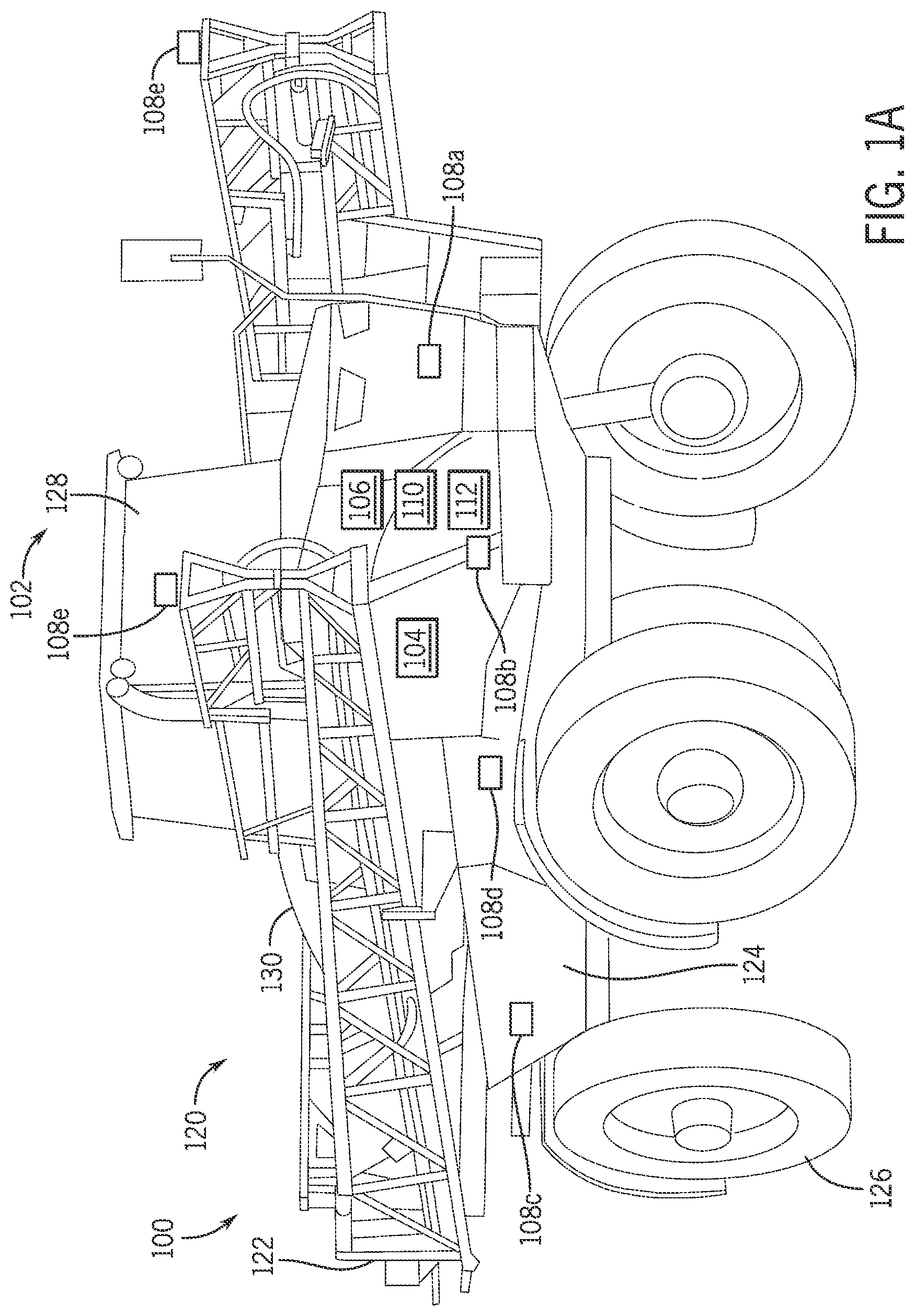 Patent US11772562 Figure 1 – Intuitive work vehicle vision system for enhanced operator visibility