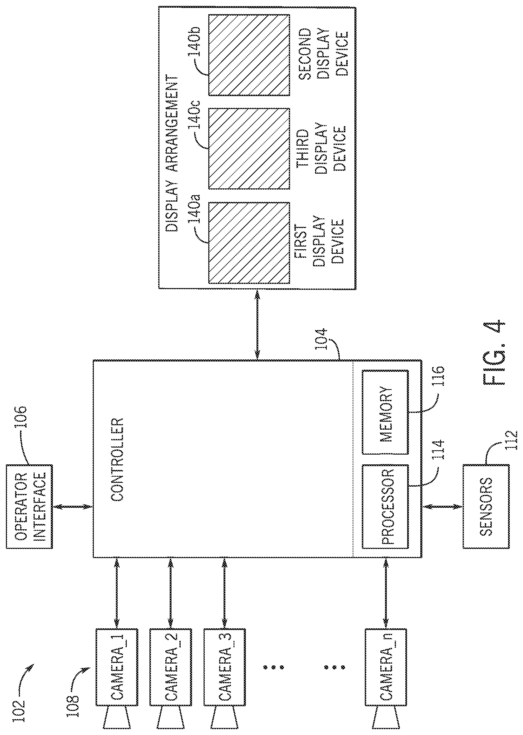 Patent US11772562 Figure 5 – Intuitive work vehicle vision system for enhanced operator visibility