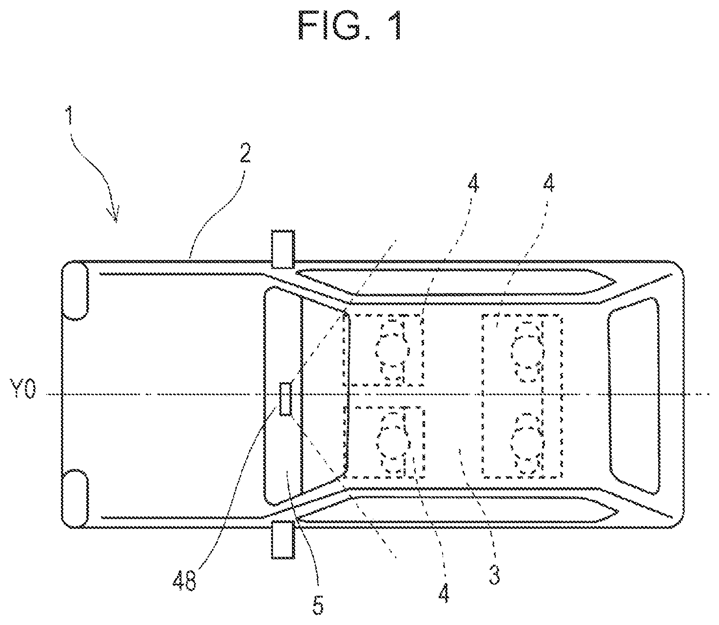 Patent US11772563 Figure 1 – In-vehicle multi-monitoring device for vehicle