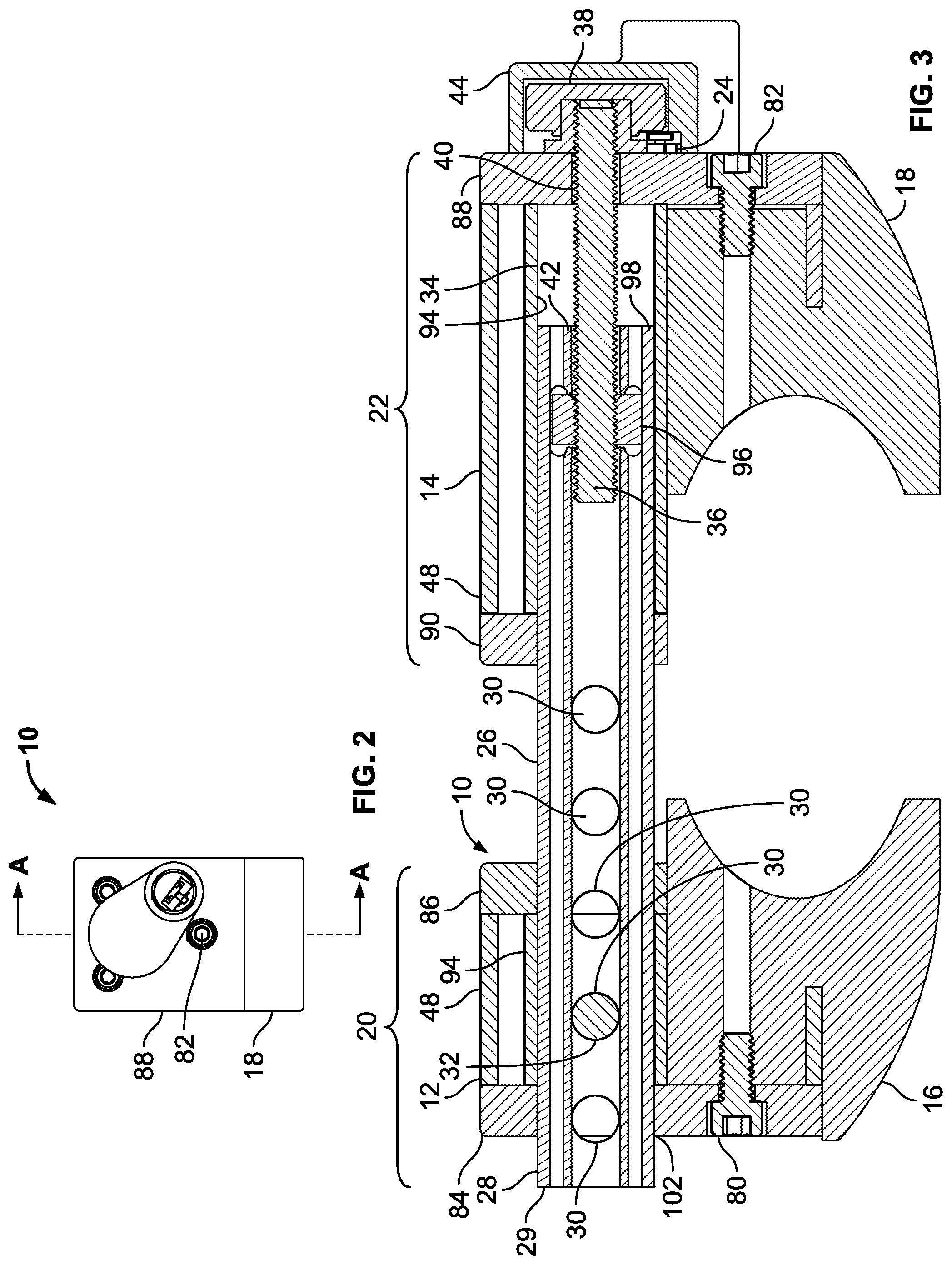 Patent US11772567 Figure 2 – Vehicle roof rack accessory clamp