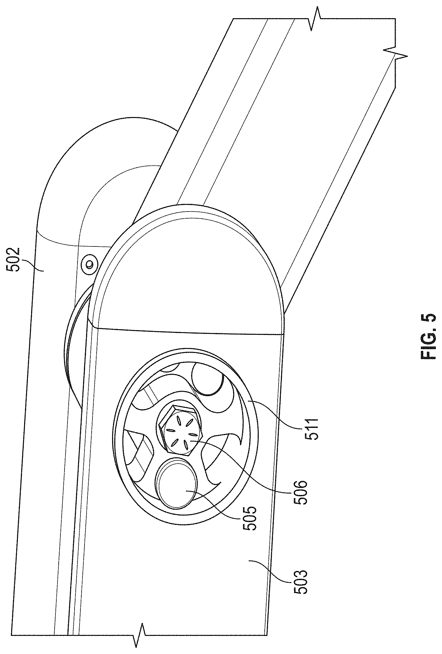 Patent US11772568 Figure 6 – System for transporting child stroller