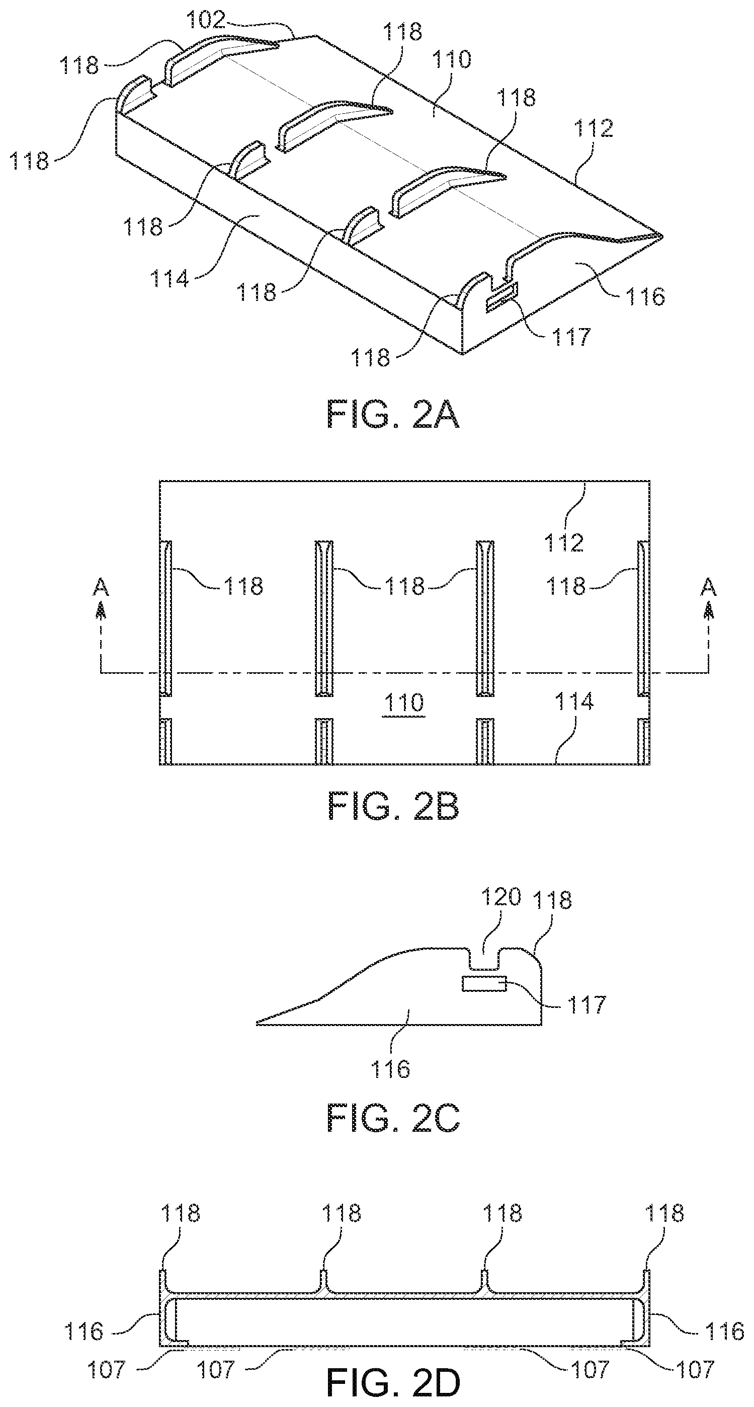 Patent US11772571 Figure 4 – Ski rack for interior of vehicle