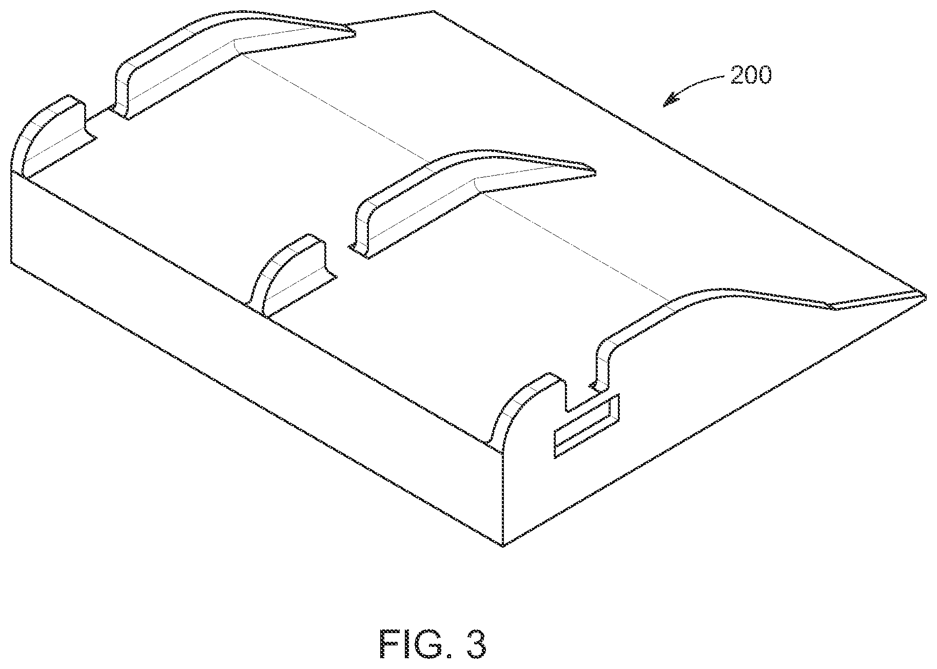 Patent US11772571 Figure 5 – Ski rack for interior of vehicle