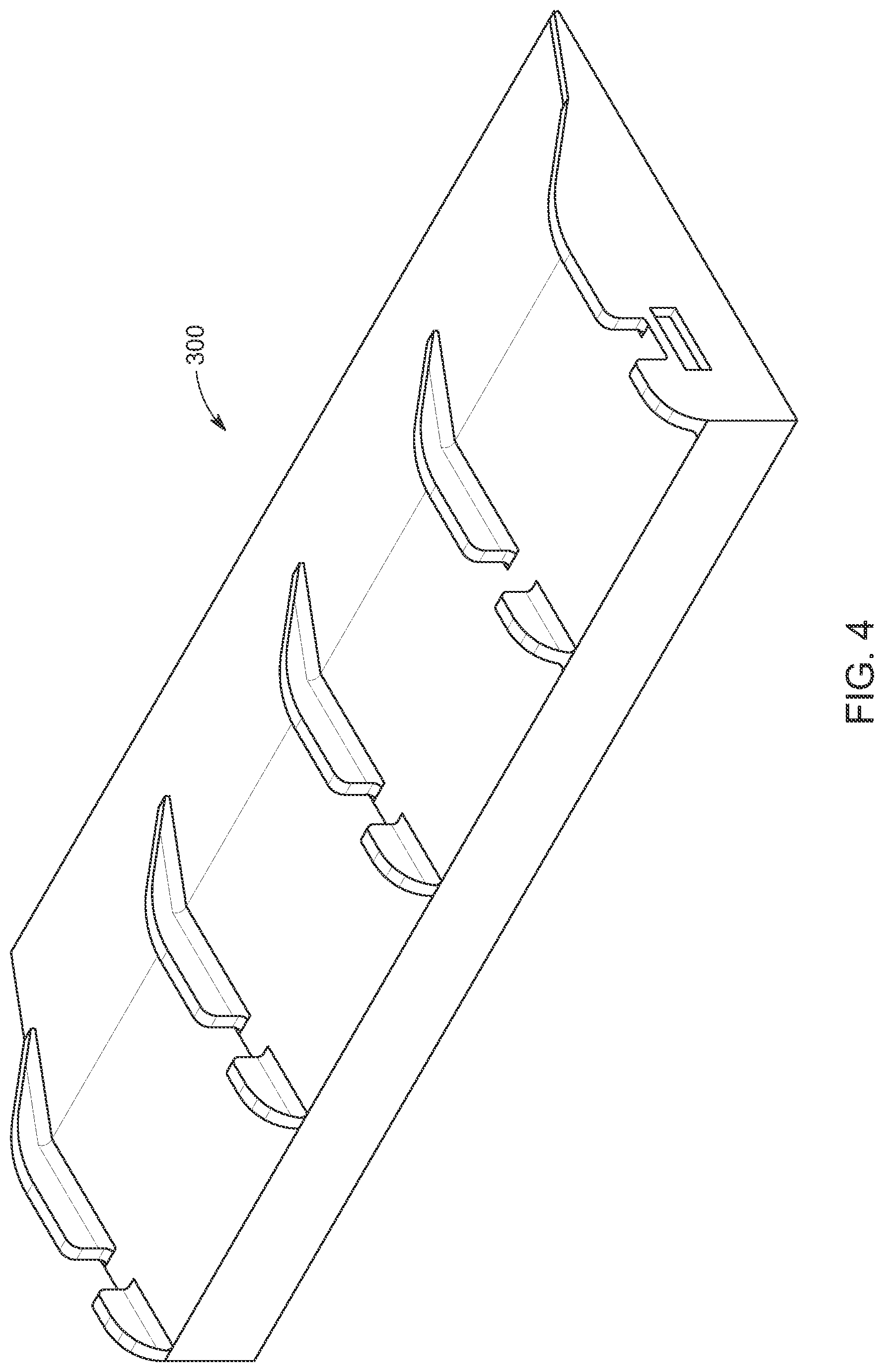 Patent US11772571 Figure 6 – Ski rack for interior of vehicle