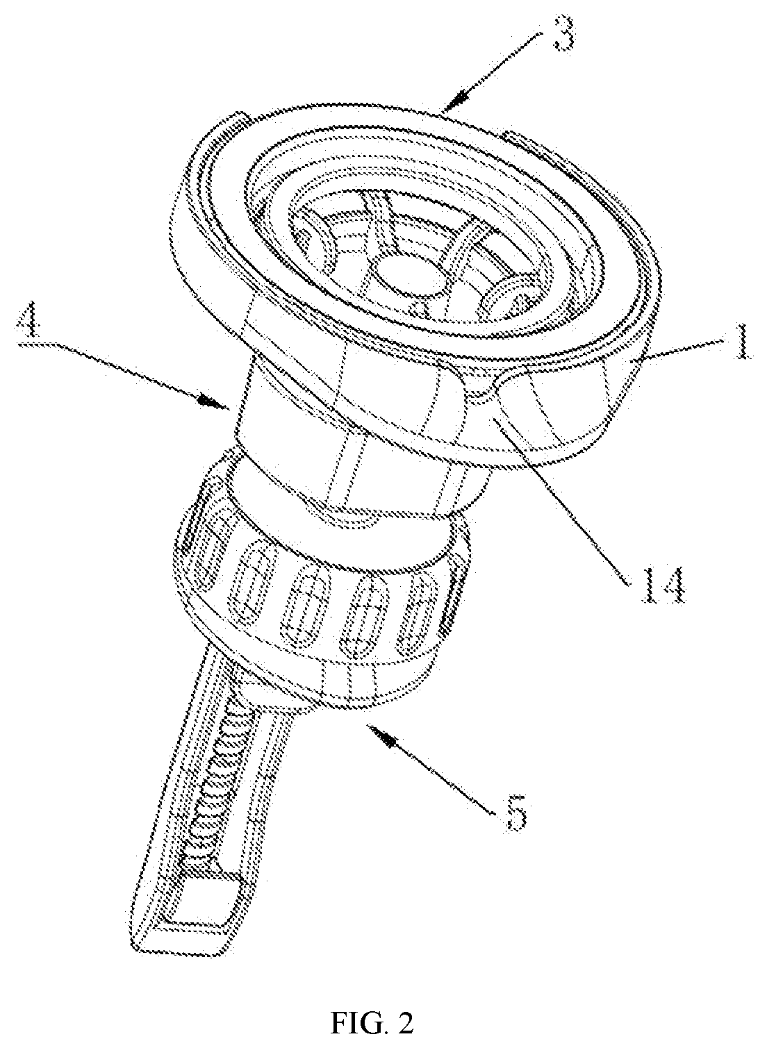 Patent US11772573 Figure 2 – Vehicle-mounted bracket