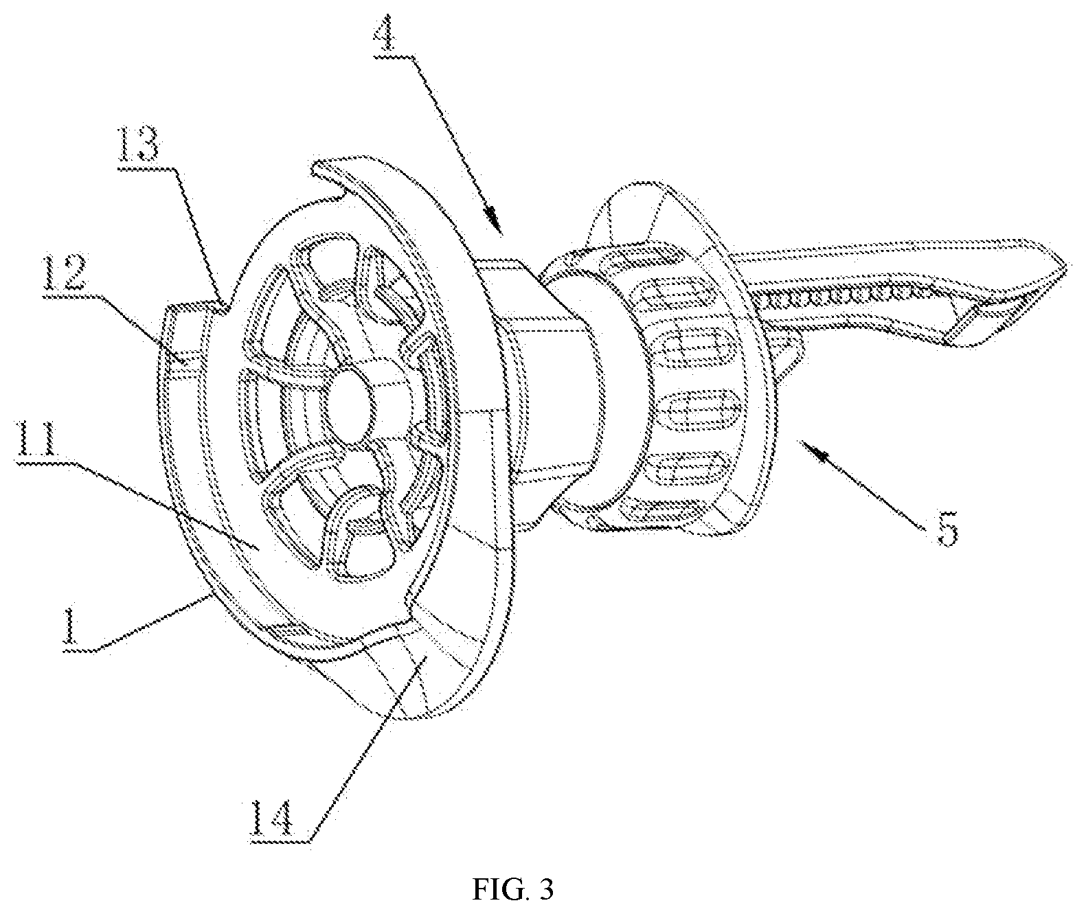 Patent US11772573 Figure 3 – Vehicle-mounted bracket