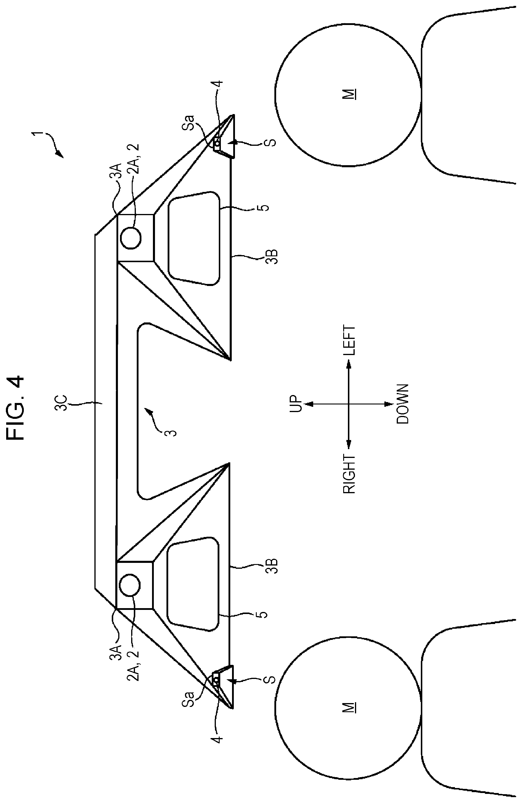 Patent US11772575 Figure 4 – In-vehicle camera device and vehicle