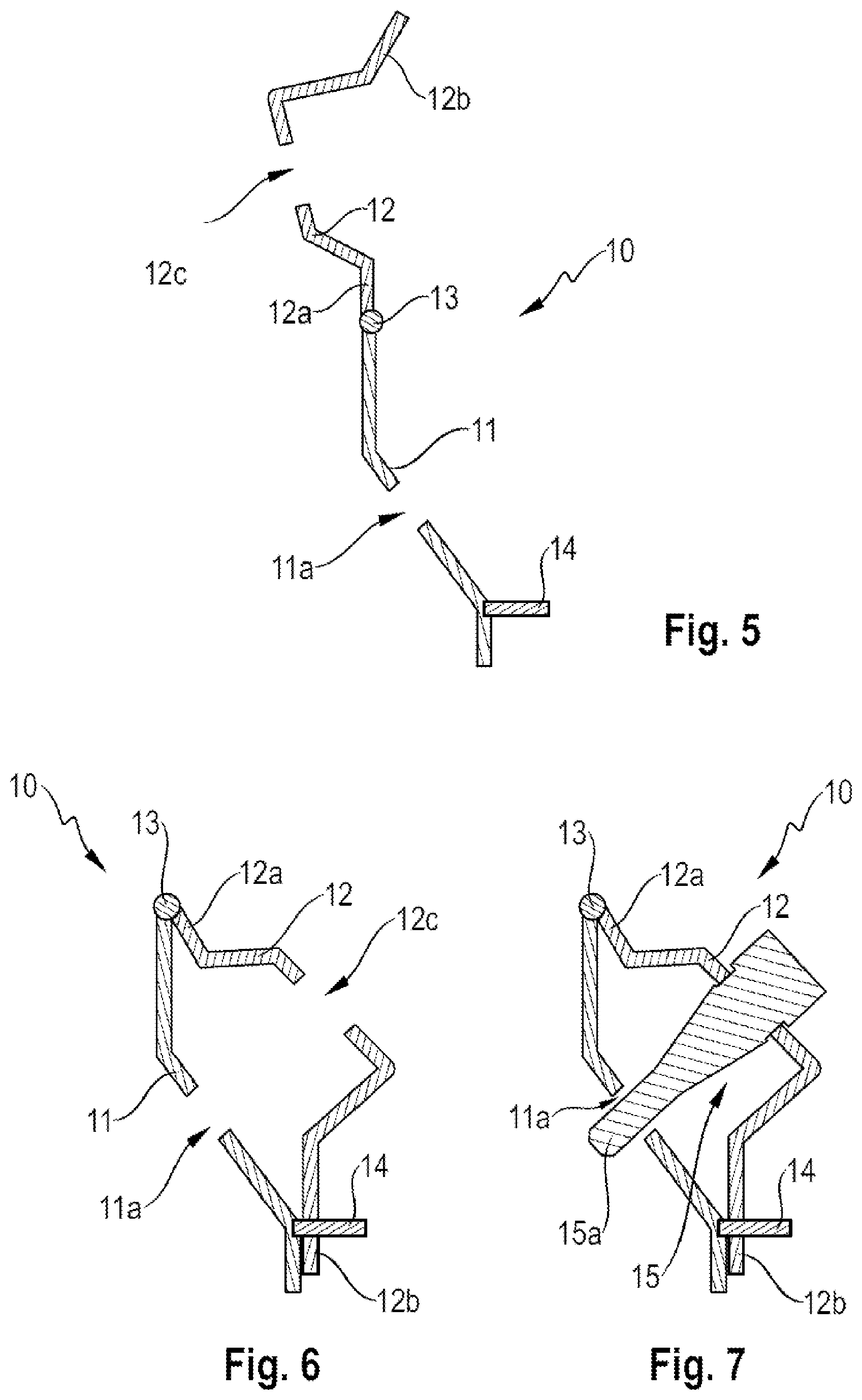 Patent US11772588 Figure 3 – Front panel part of a motor vehicle, and motor vehicle