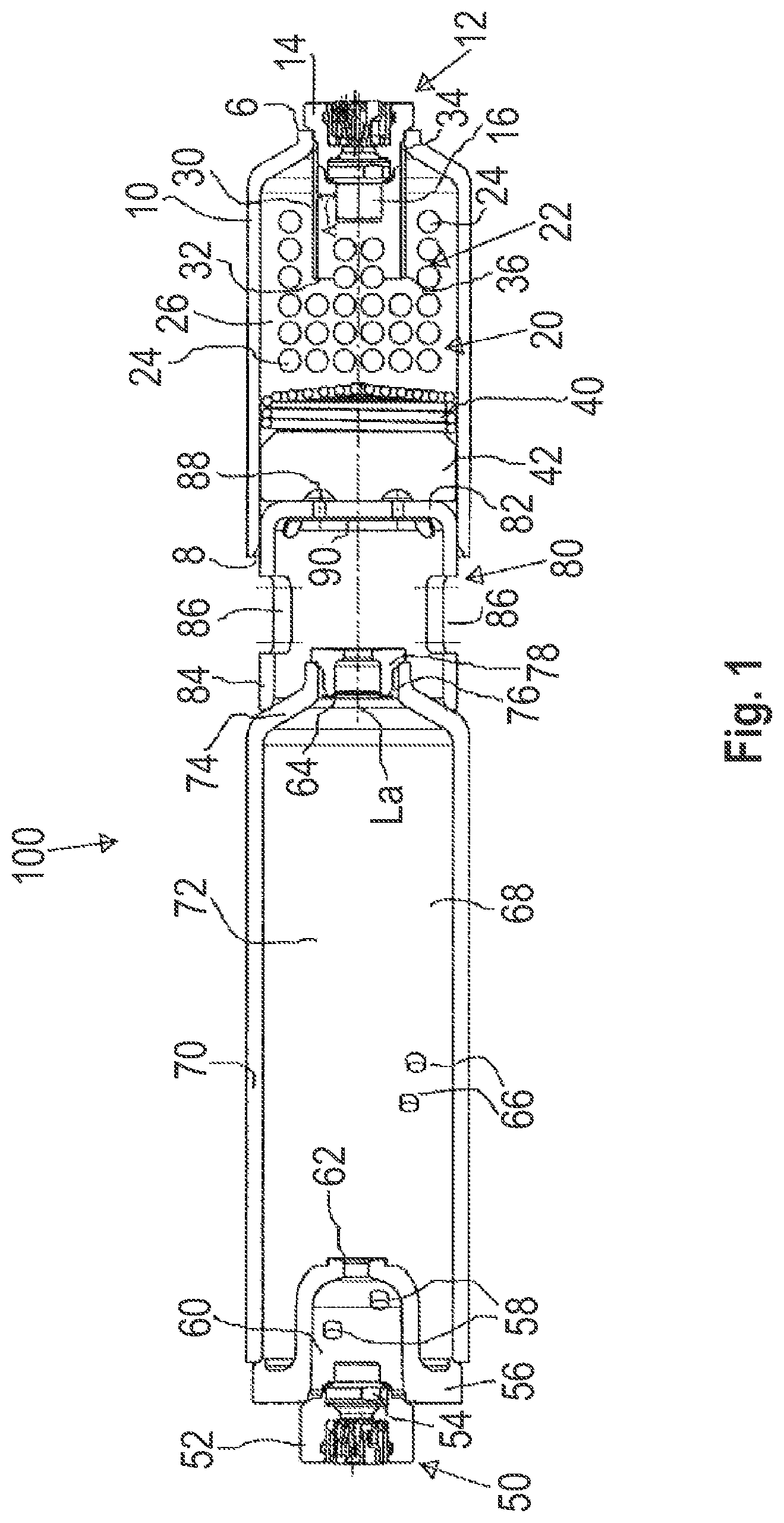 Patent US11772596 — Gas generator for vehicle safety system, airbag module and vehicle safety system as well as method for operating a gas generator — Figure 1