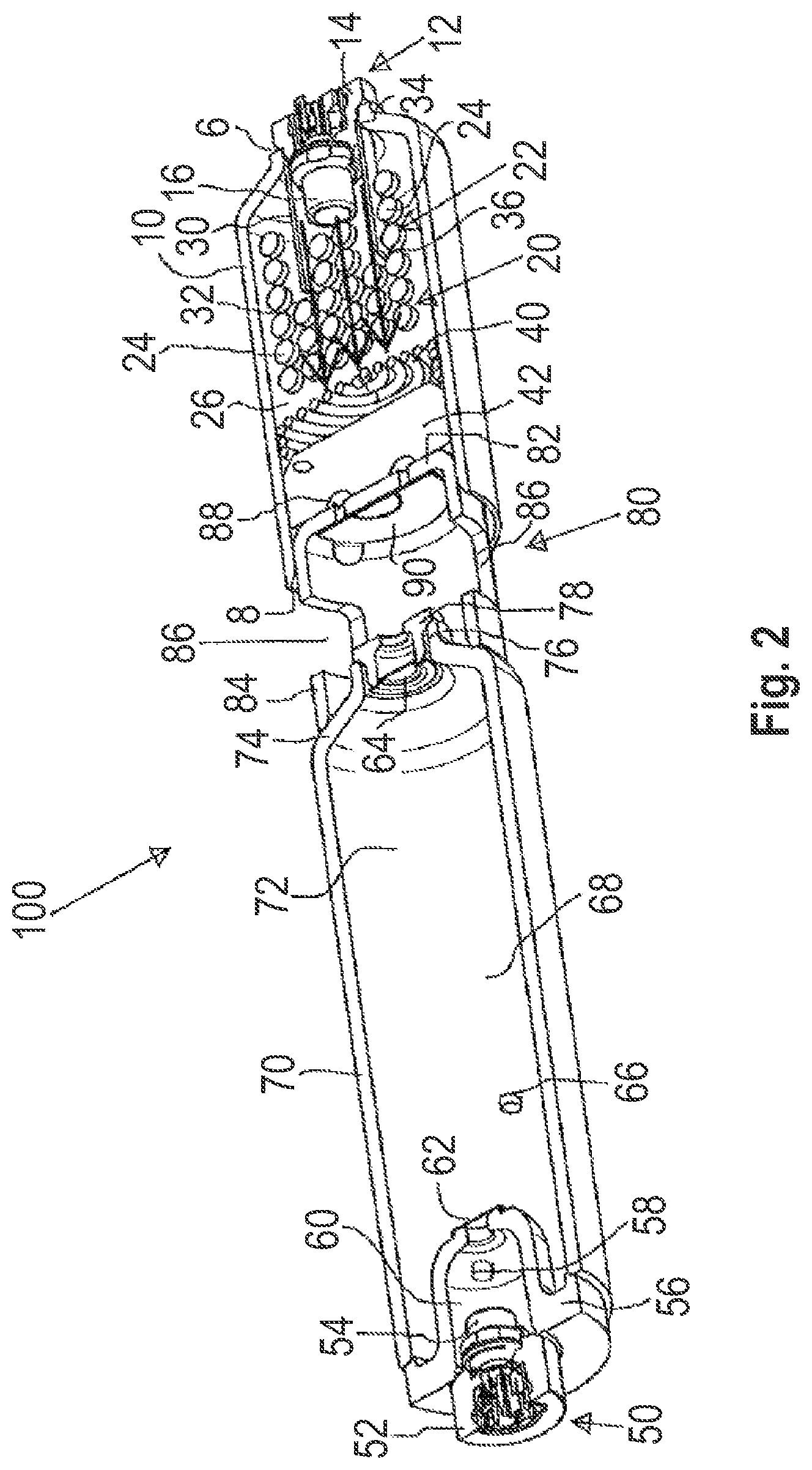 Patent US11772596 Figure 2 – Gas generator for vehicle safety system, airbag module and vehicle safety system as well as method for operating a gas generator