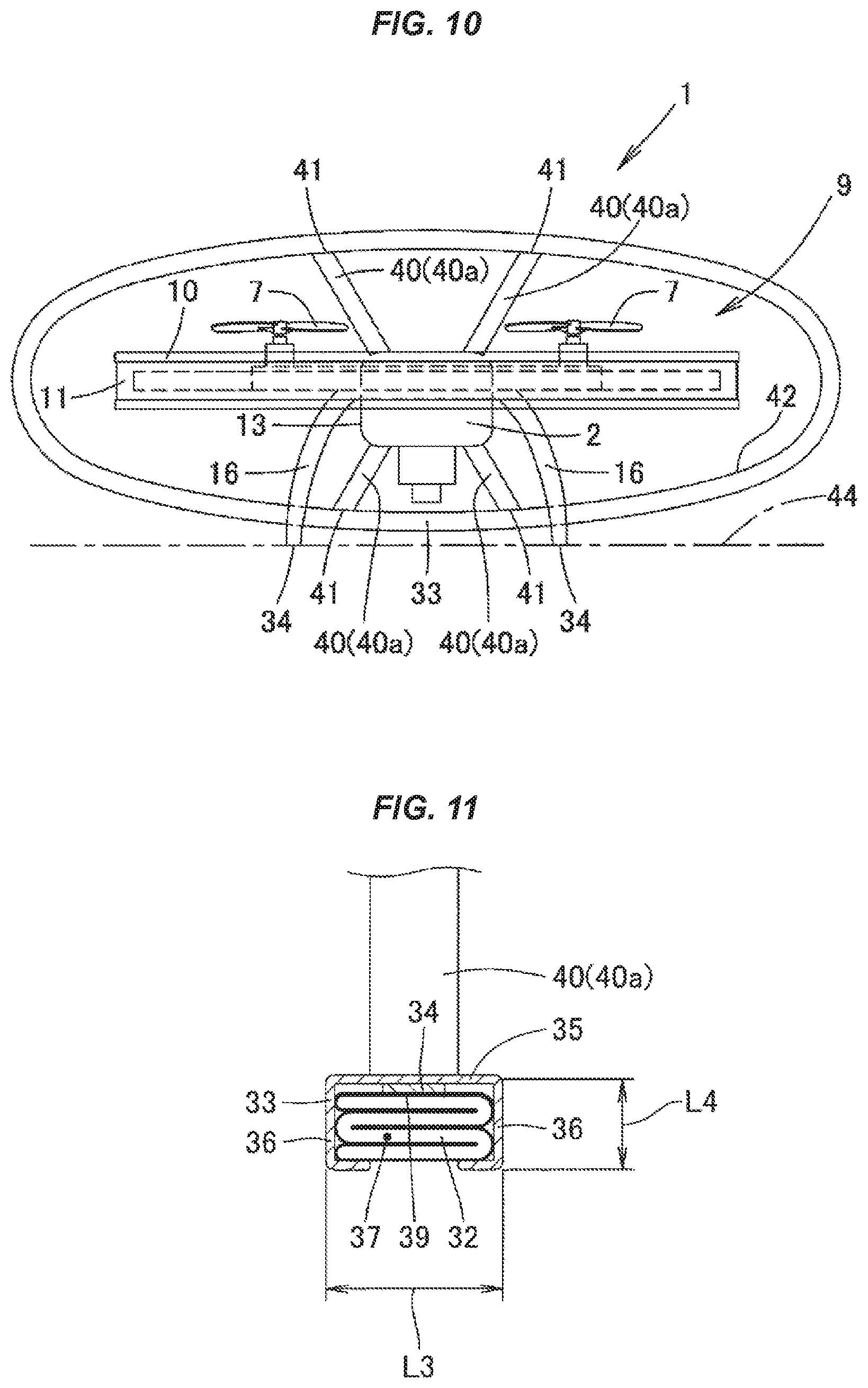 Patent US11772597 Figure 7 – Drone with airbag