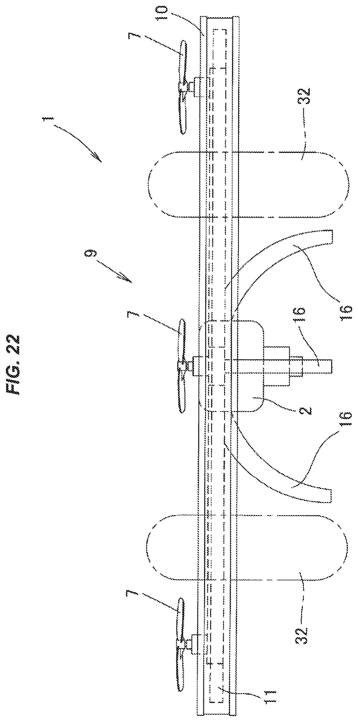 Patent US11772597 Figure 18 – Drone with airbag
