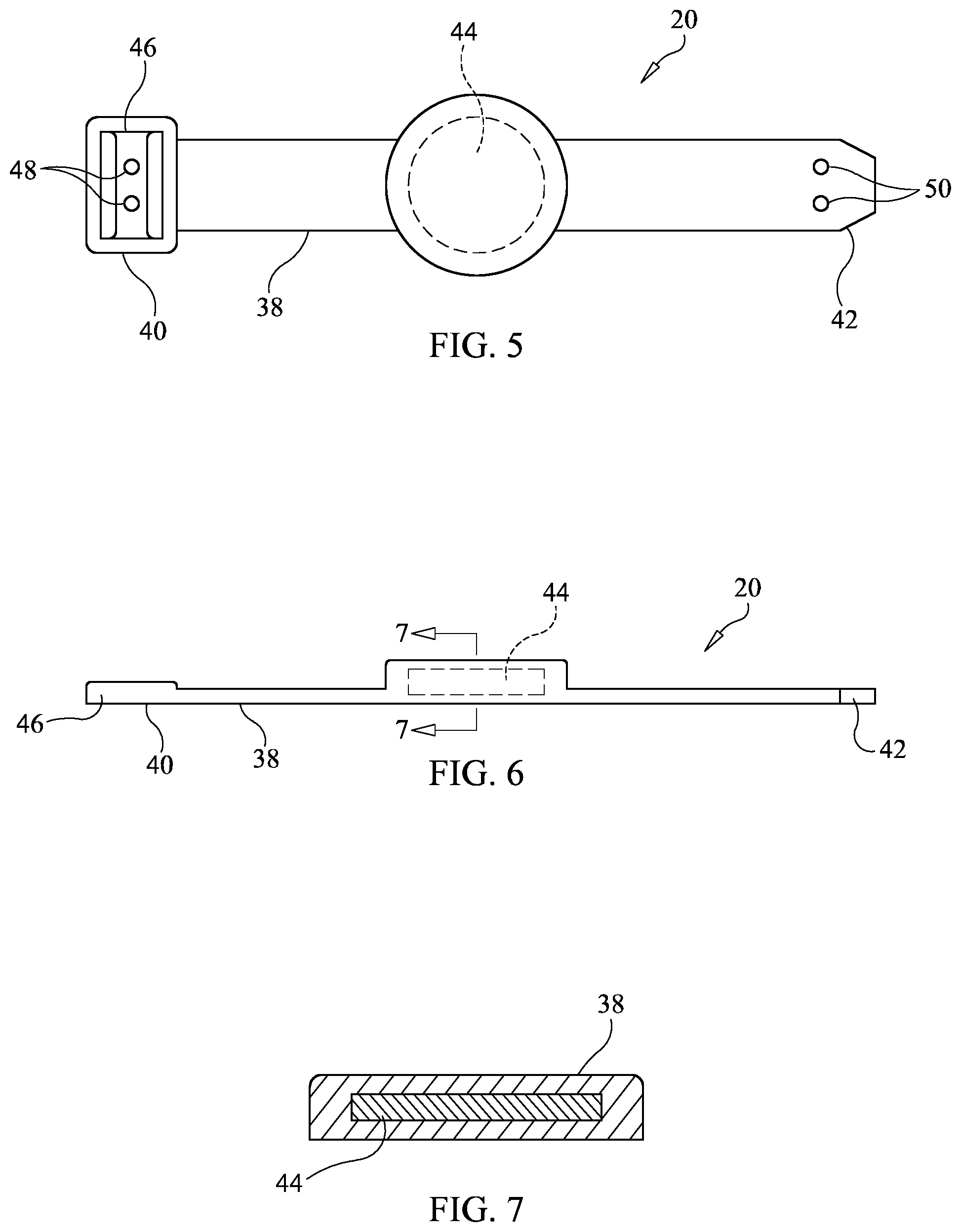 Patent US11772598 Figure 4 – Car seat safety harness retaining device