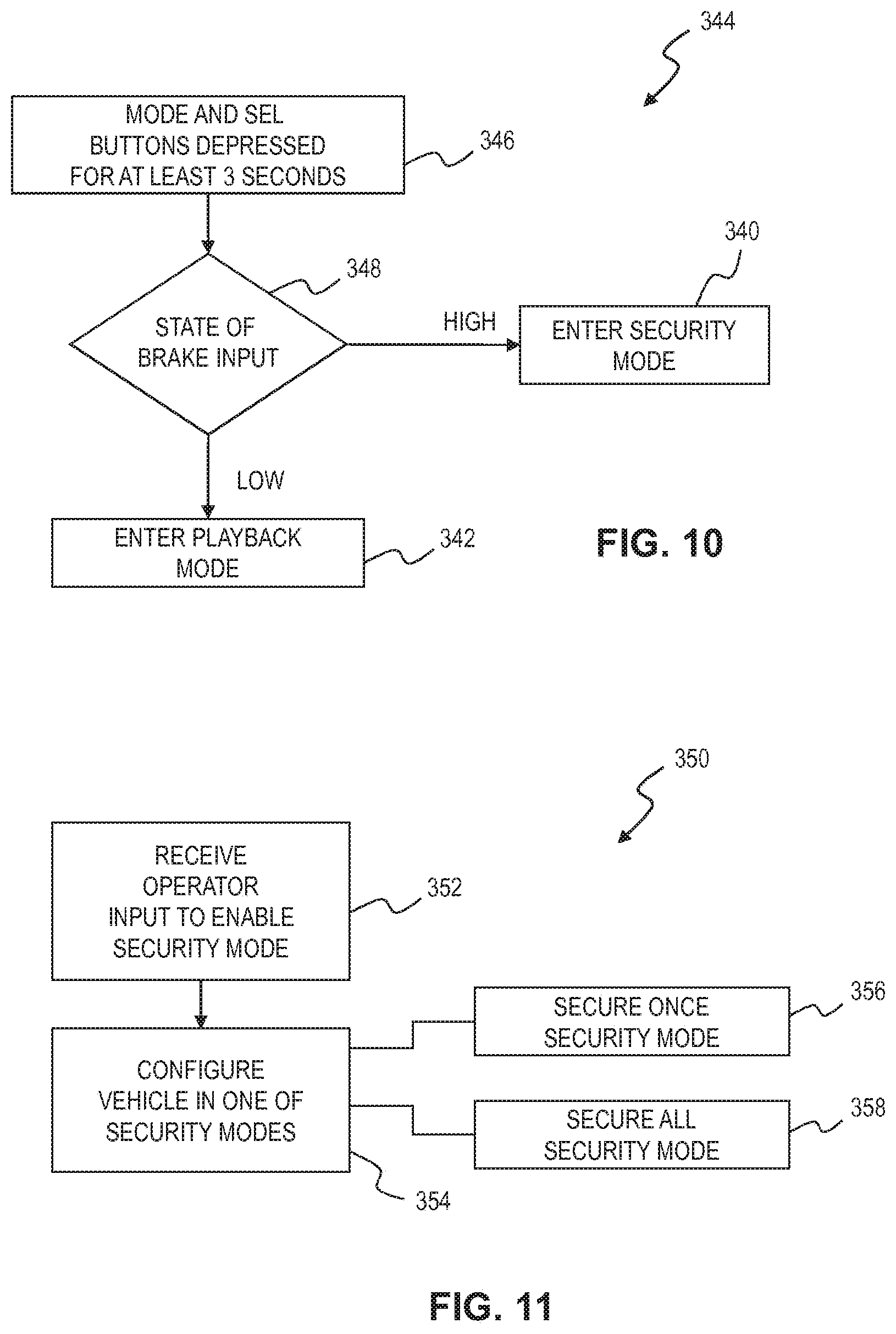 Patent US11772601 Figure 10 – Vehicle security system