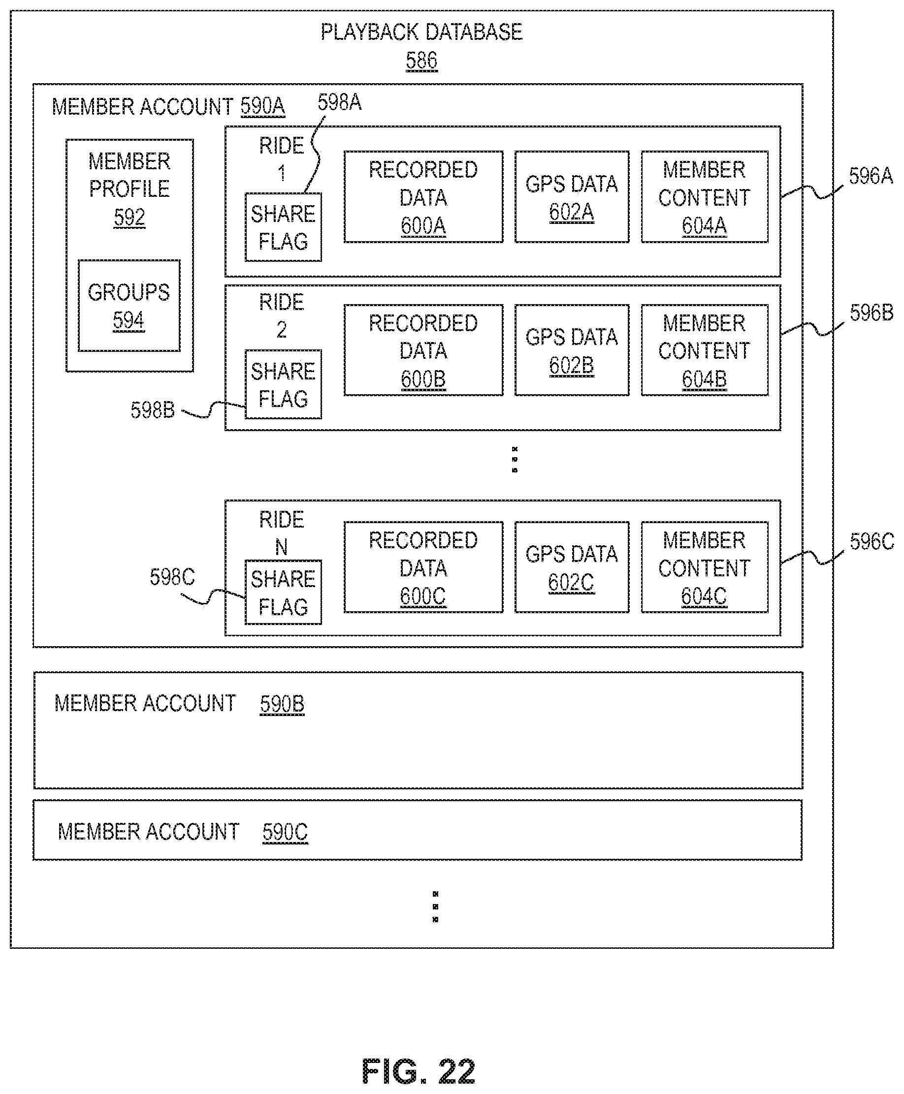 Patent US11772601 Figure 18 – Vehicle security system
