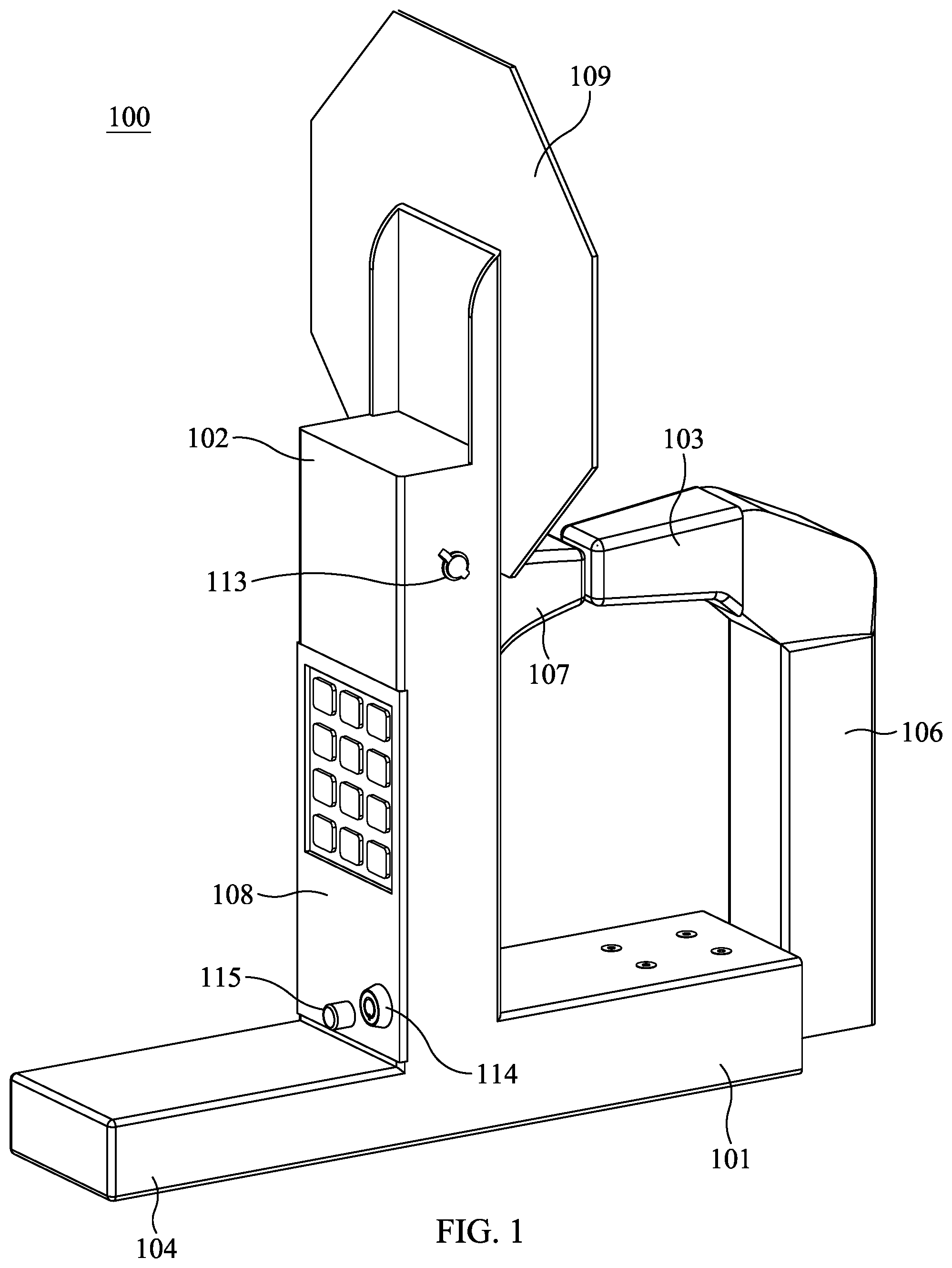 Patent US11772602 Figure 1 – Locking boot for vehicle wheel