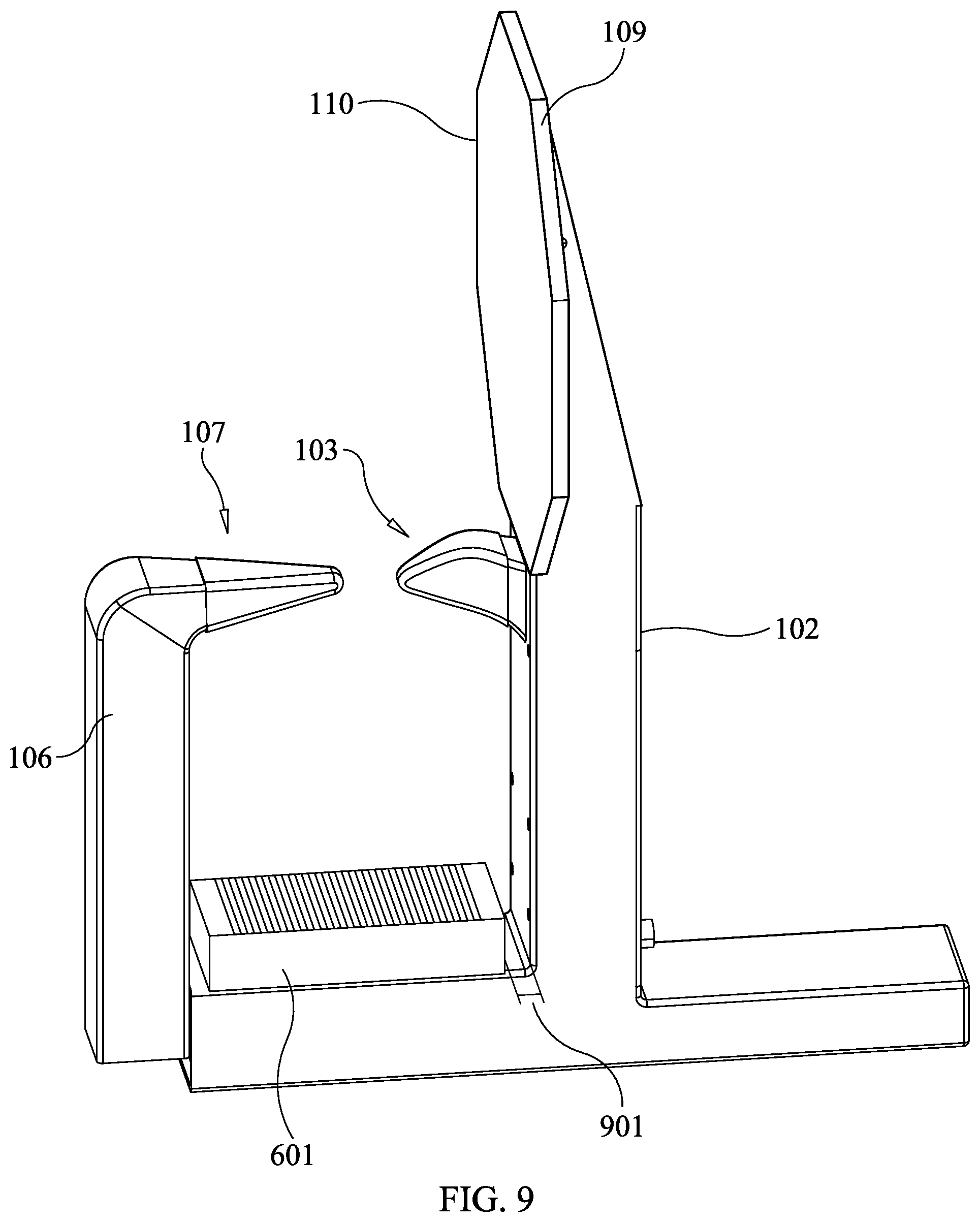 Patent US11772602 Figure 9 – Locking boot for vehicle wheel