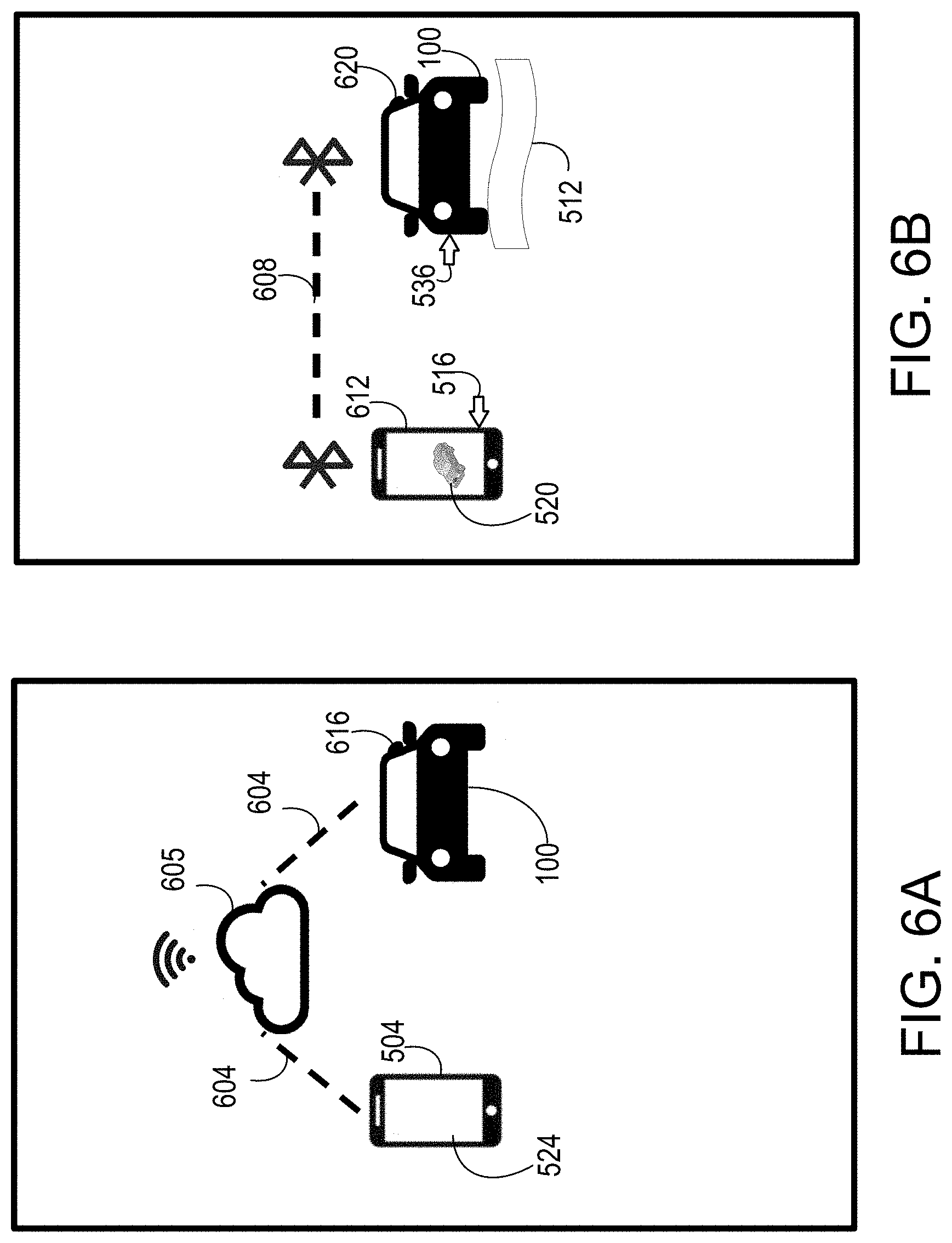 Patent US11772603 Figure 6 – Passenger authentication and entry for autonomous vehicles