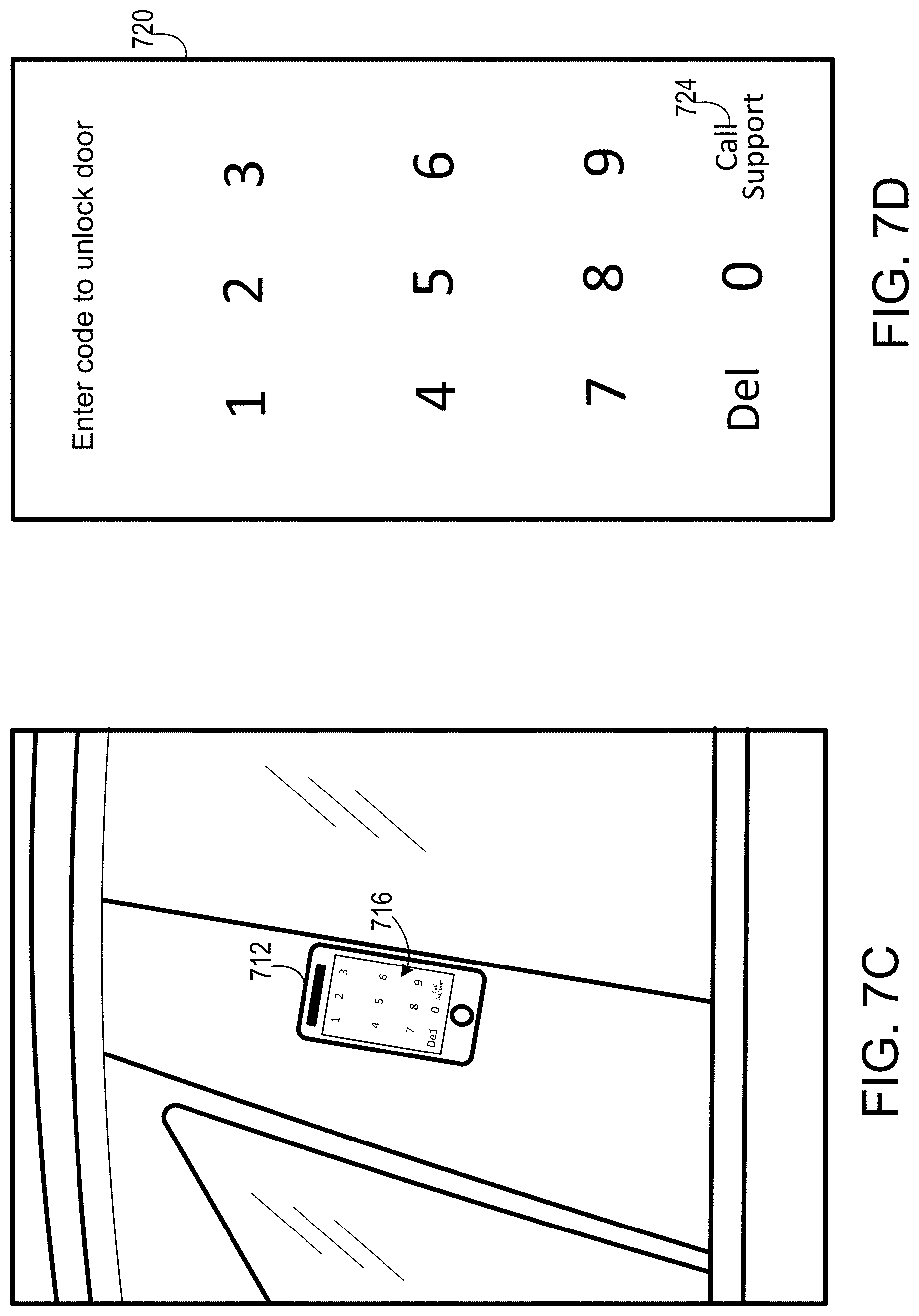 Patent US11772603 Figure 10 – Passenger authentication and entry for autonomous vehicles