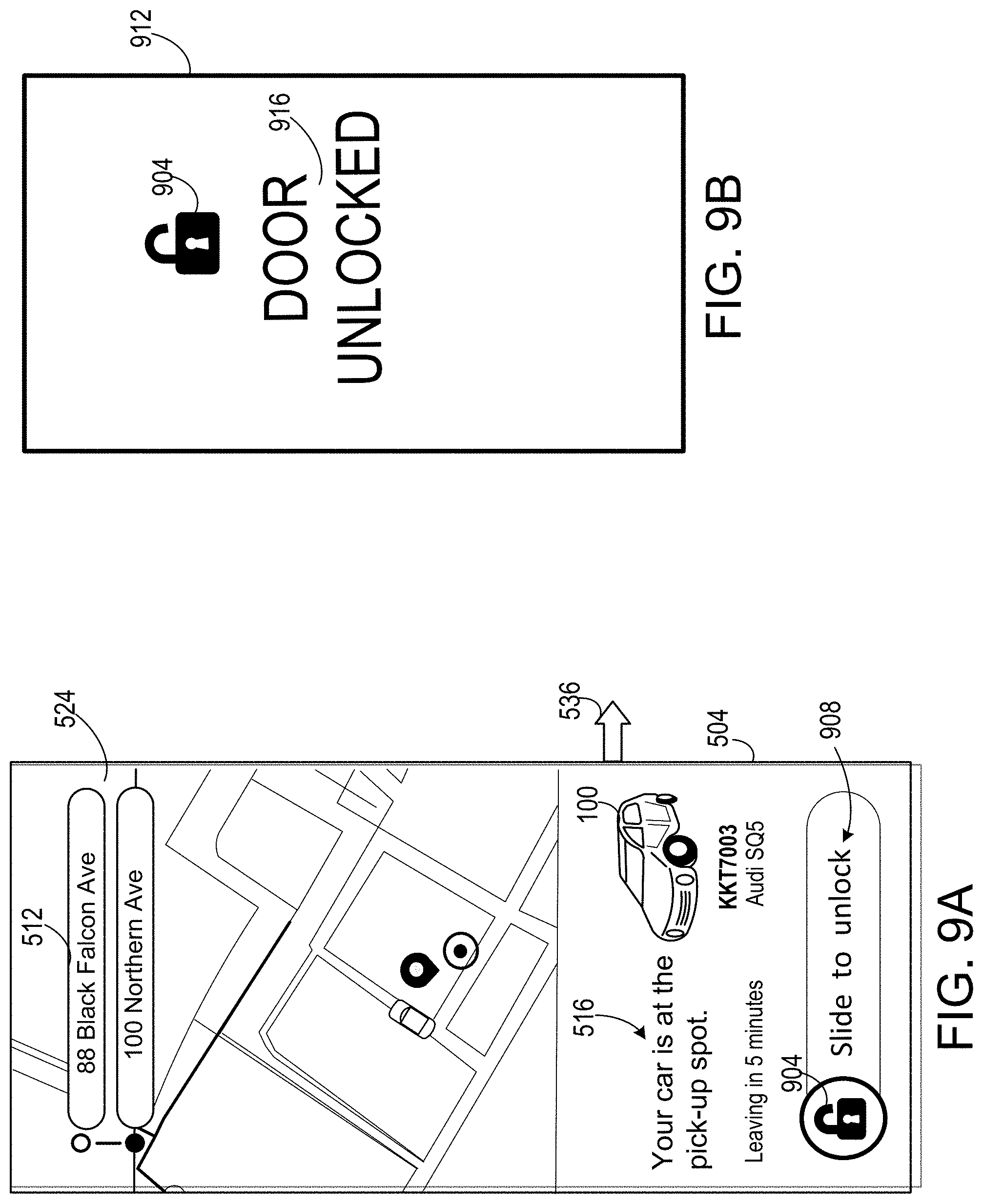 Patent US11772603 Figure 12 – Passenger authentication and entry for autonomous vehicles