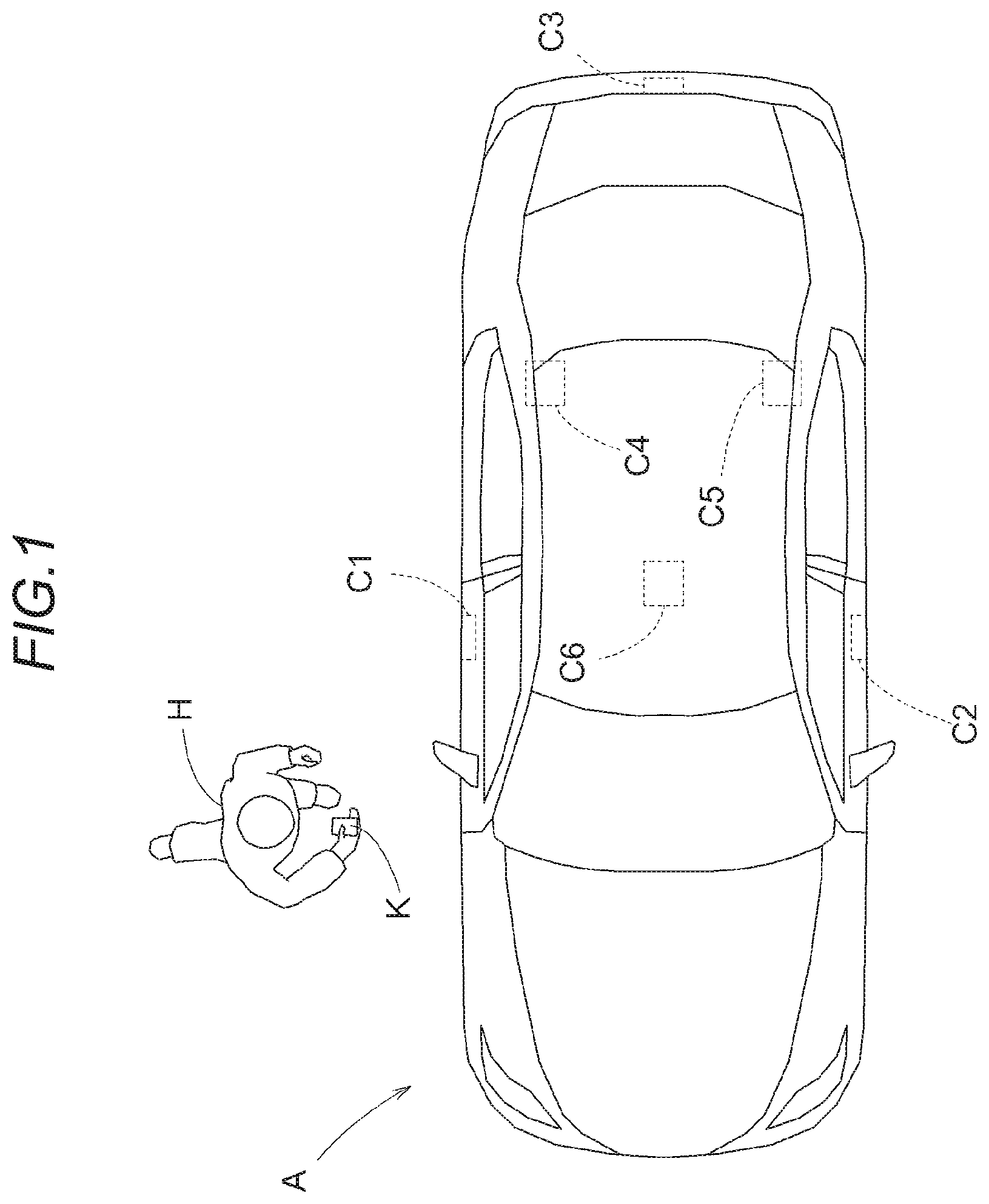 Patent US11772604 Figure 1 – Position estimation method for mobile terminal, position estimation device for mobile terminal and position estimation system for mobile terminal