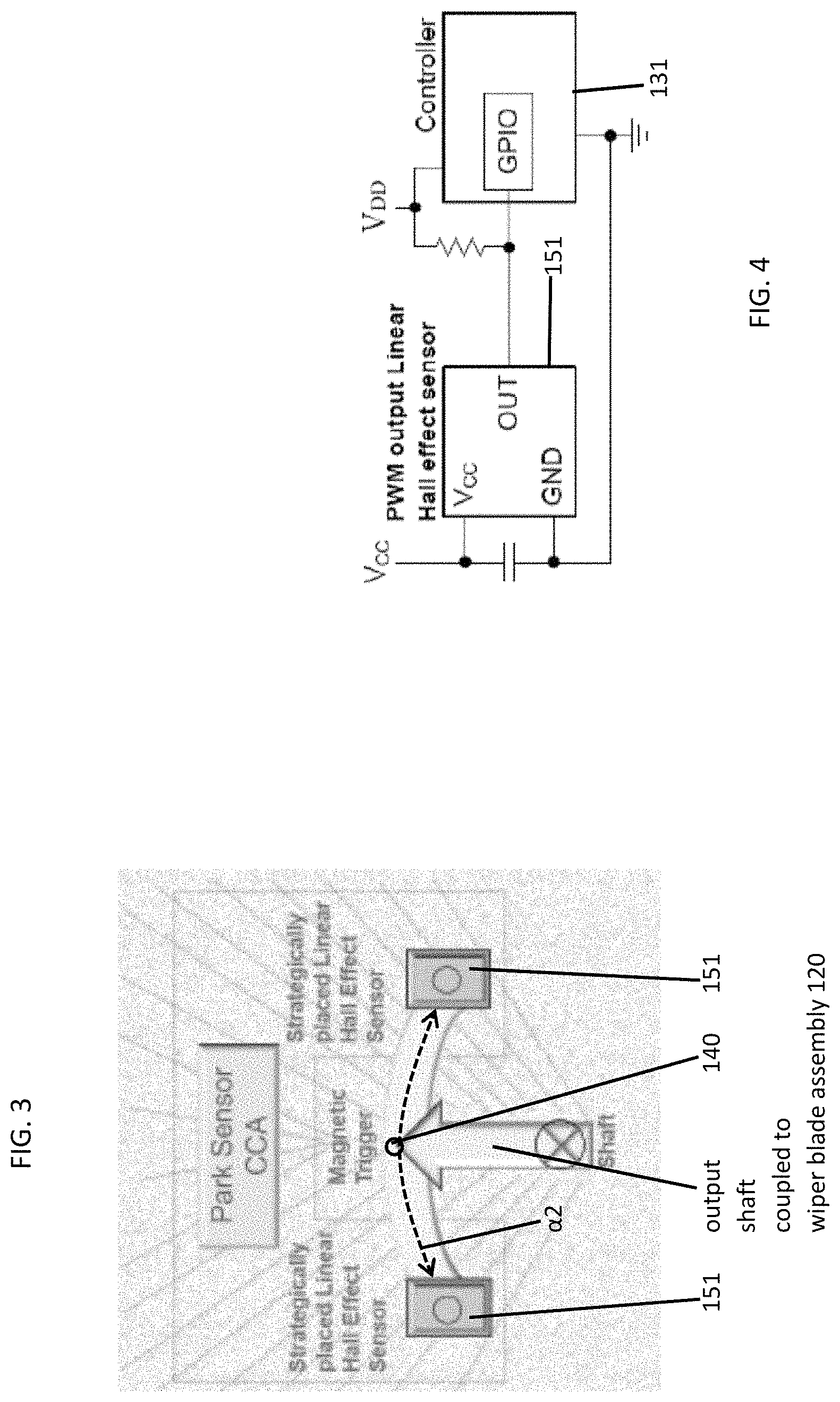 Patent US11772608 Figure 3 – Dynamic sweep angle measurement for fault monitoring of windshield wiper systems