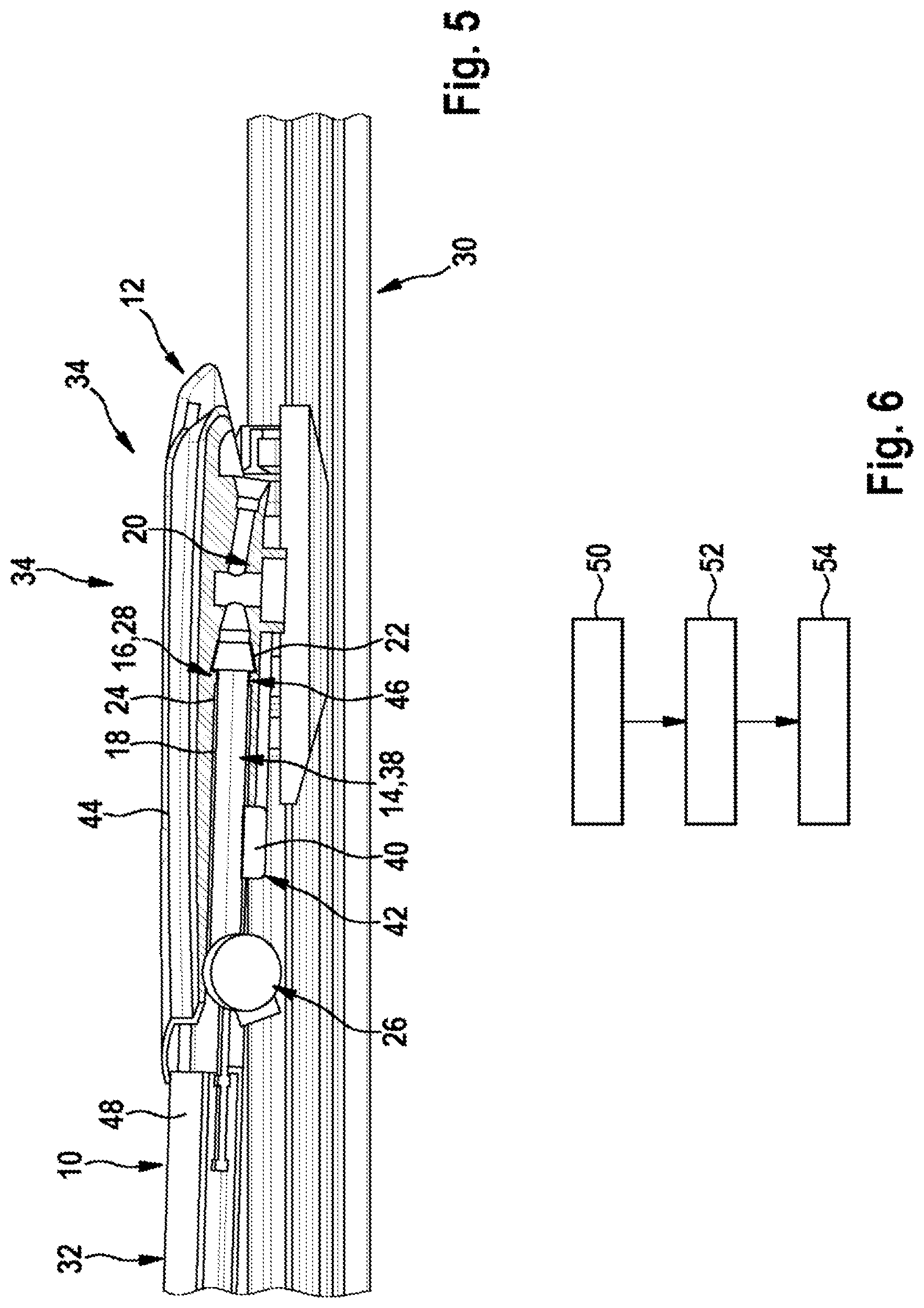 Patent US11772609 Figure 4 – Wiper device