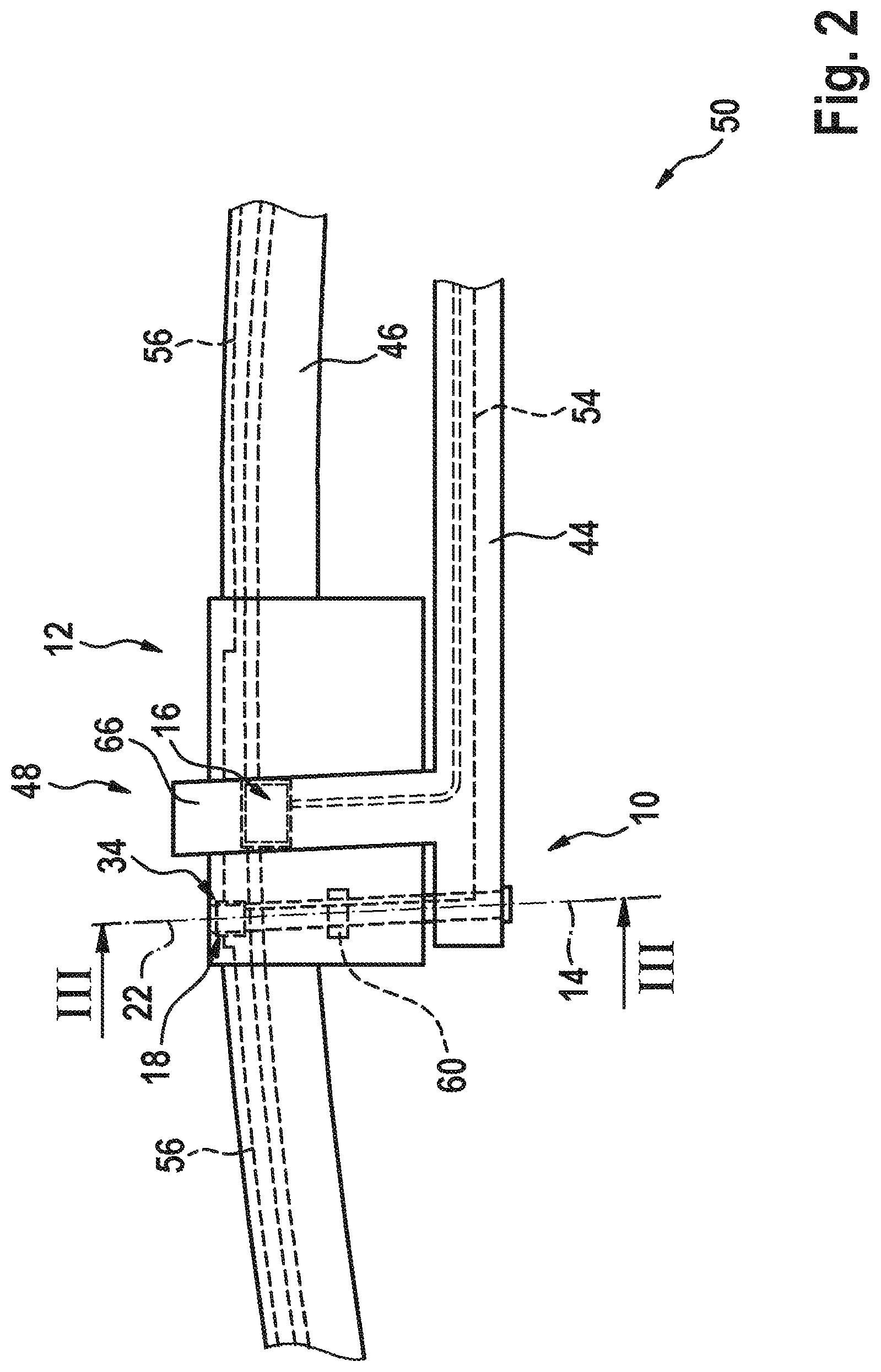 Patent US11772611 Figure 2 – Wiper device and windscreen wiper system having at least one wiper device