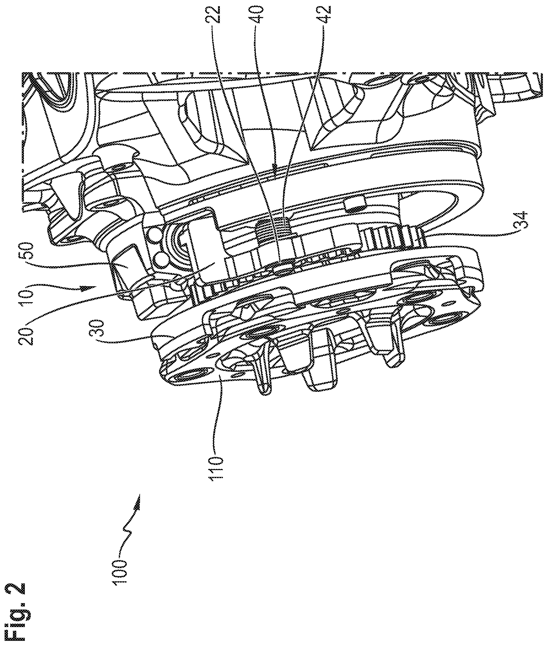 Patent US11772613 Figure 2 – Securing device for securing a standstill of a vehicle